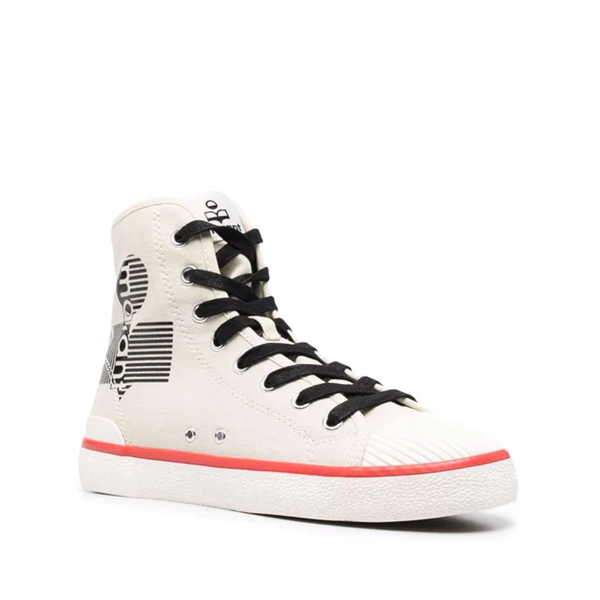 Isabel Marant Logo Canvas Sneakers Women