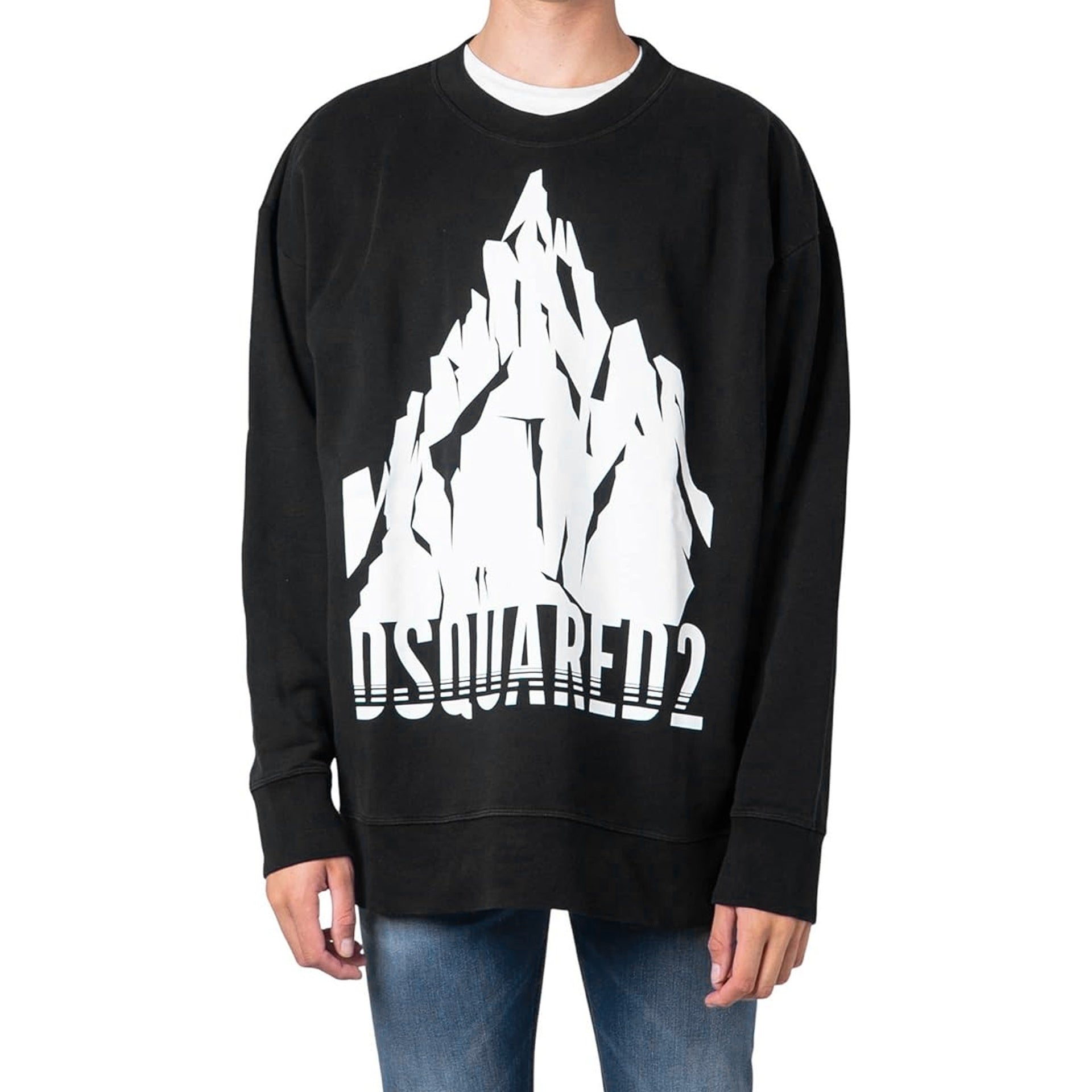 Dsquared2 Cotton Logo Sweatshirt Men