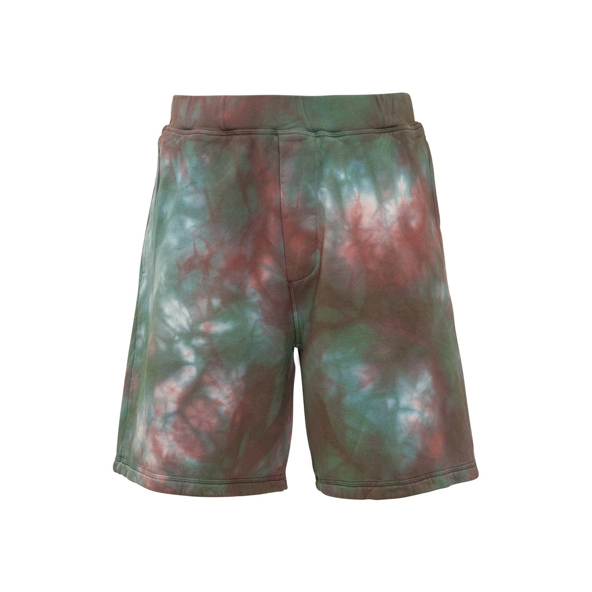 Dsquared2 Cotton Tie-Dye Shorts Men