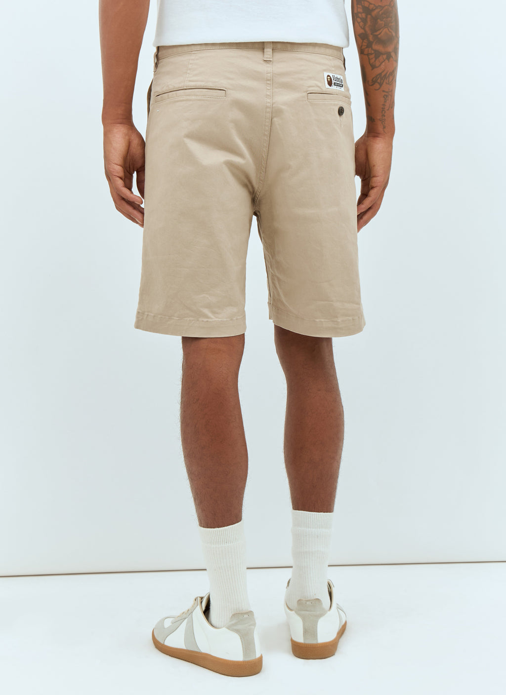 A Bathing Ape® Men Ape Head One Point Chino Shorts