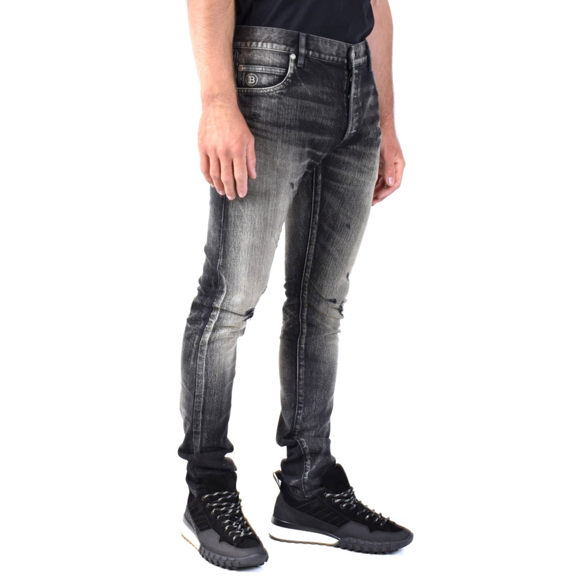 Balmain Distressed Jeans Men