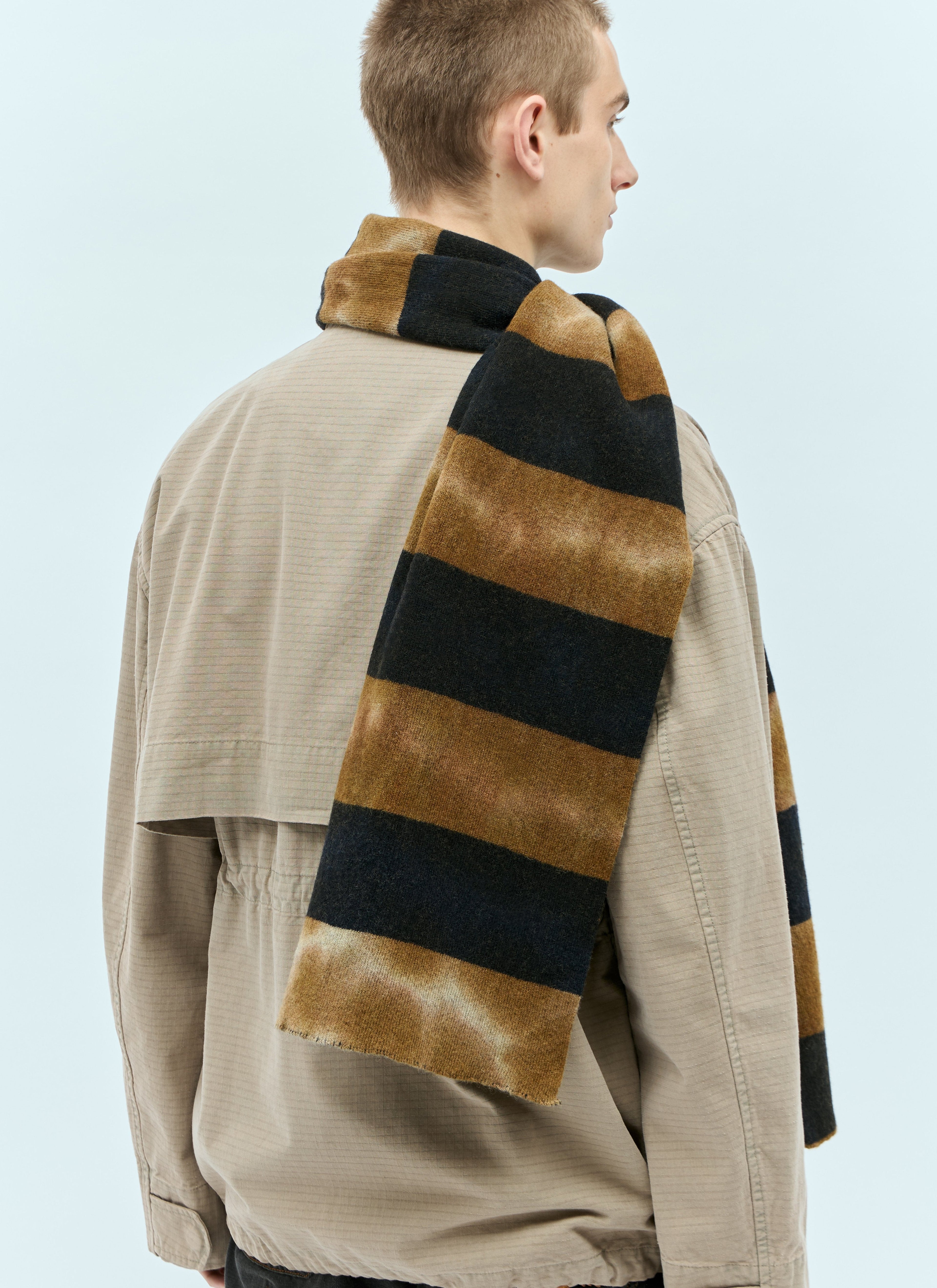 Acne Studios Men Tie-Dye Scarf