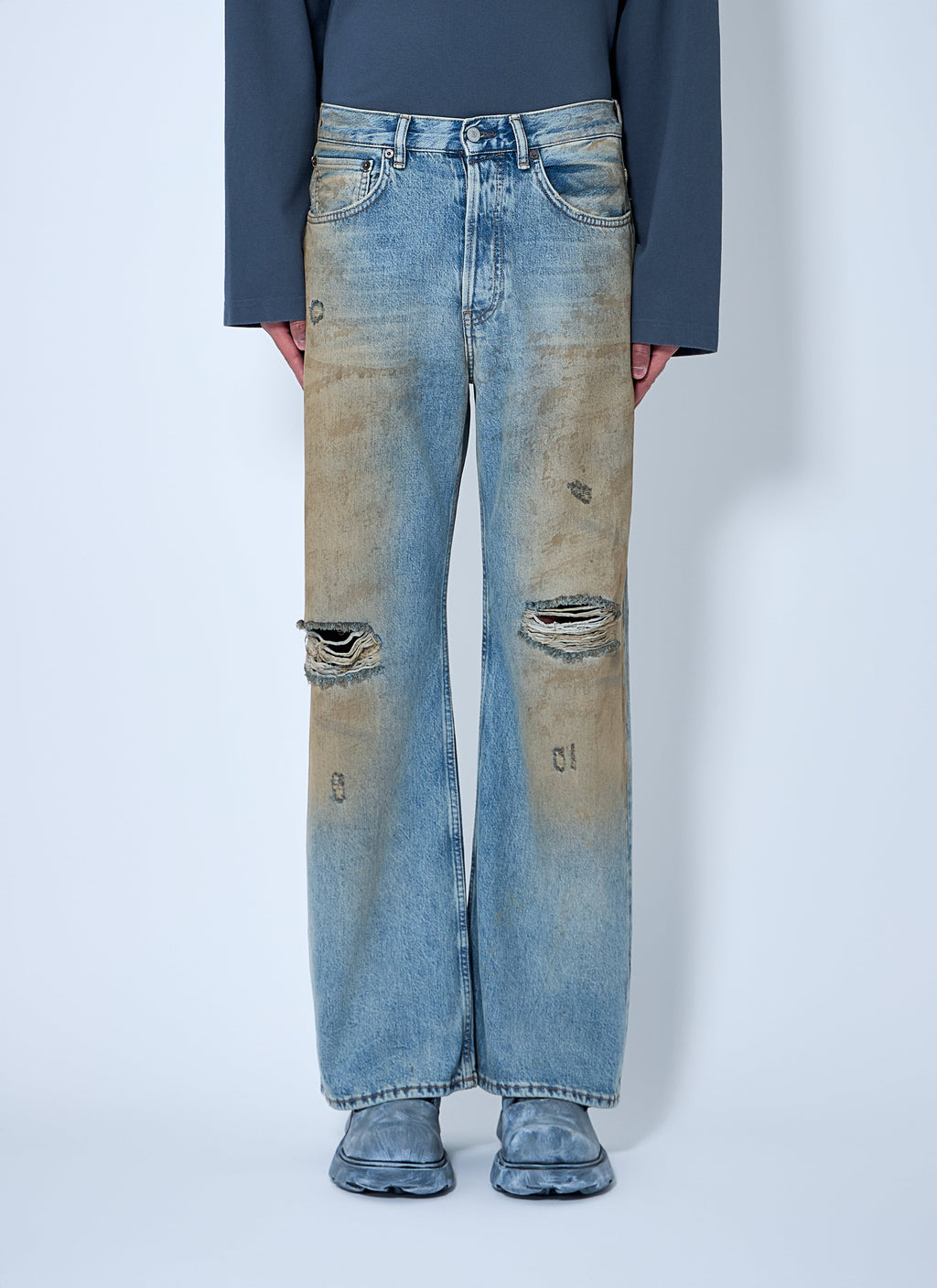 Acne Studios Men 2021M Distressed Jeans