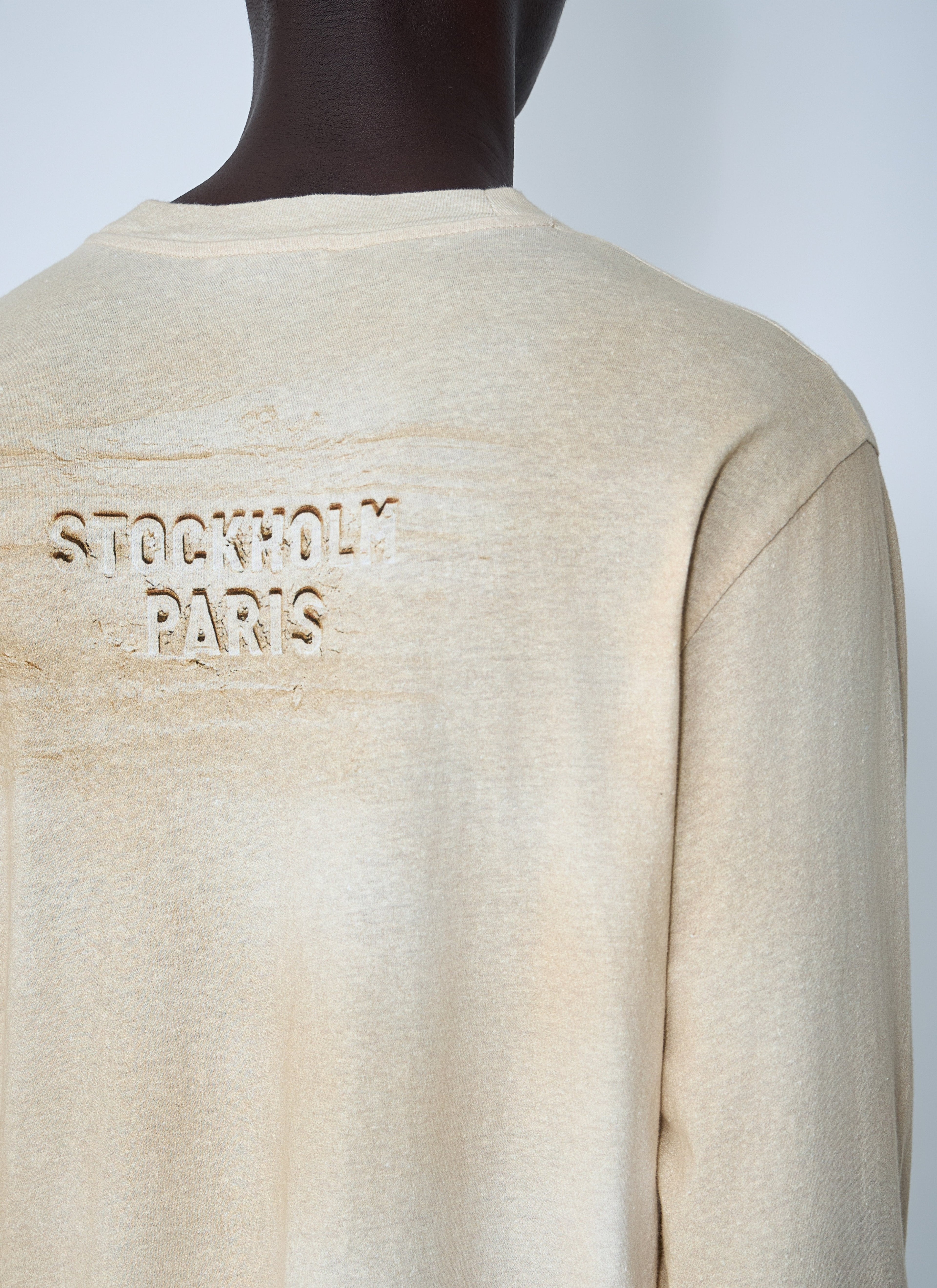 Acne Studios Men Logo Motif T-Shirt