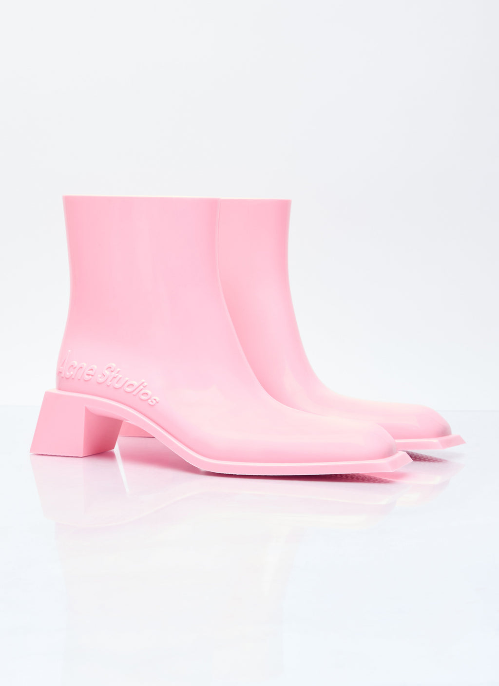 Acne Studios Women Rubber Ankle Boots