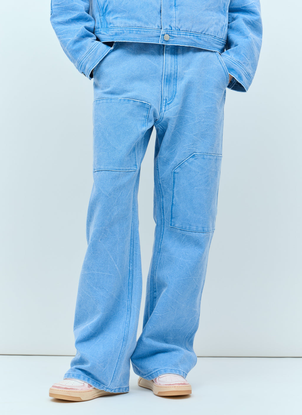 Acne Studios Women Distressed Stipe Sweater