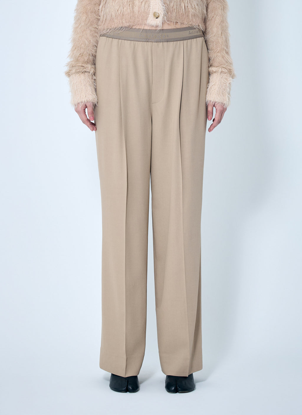 Acne Studios Women Logo Tape Twill Pants