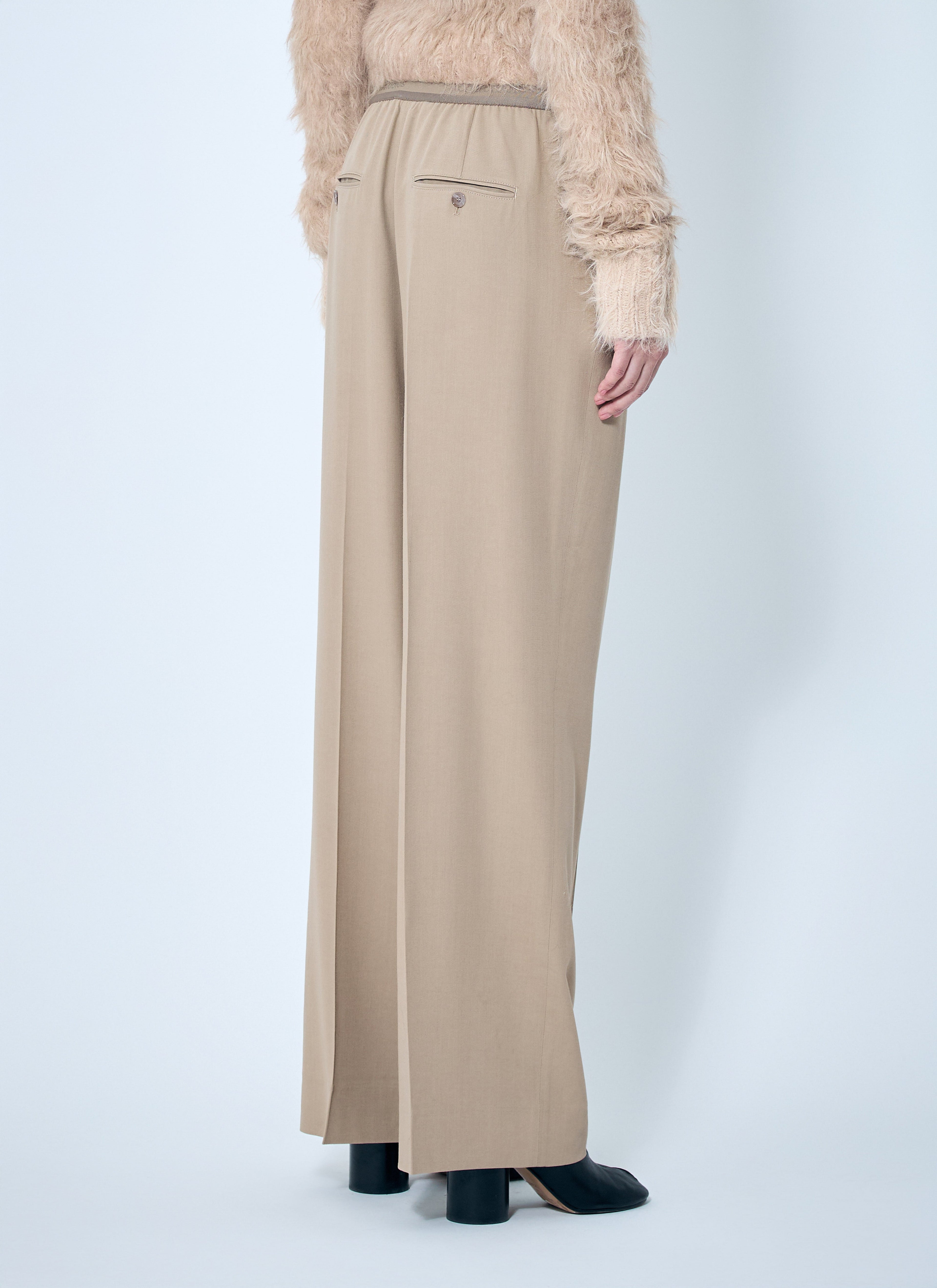 Acne Studios Women Logo Tape Twill Pants