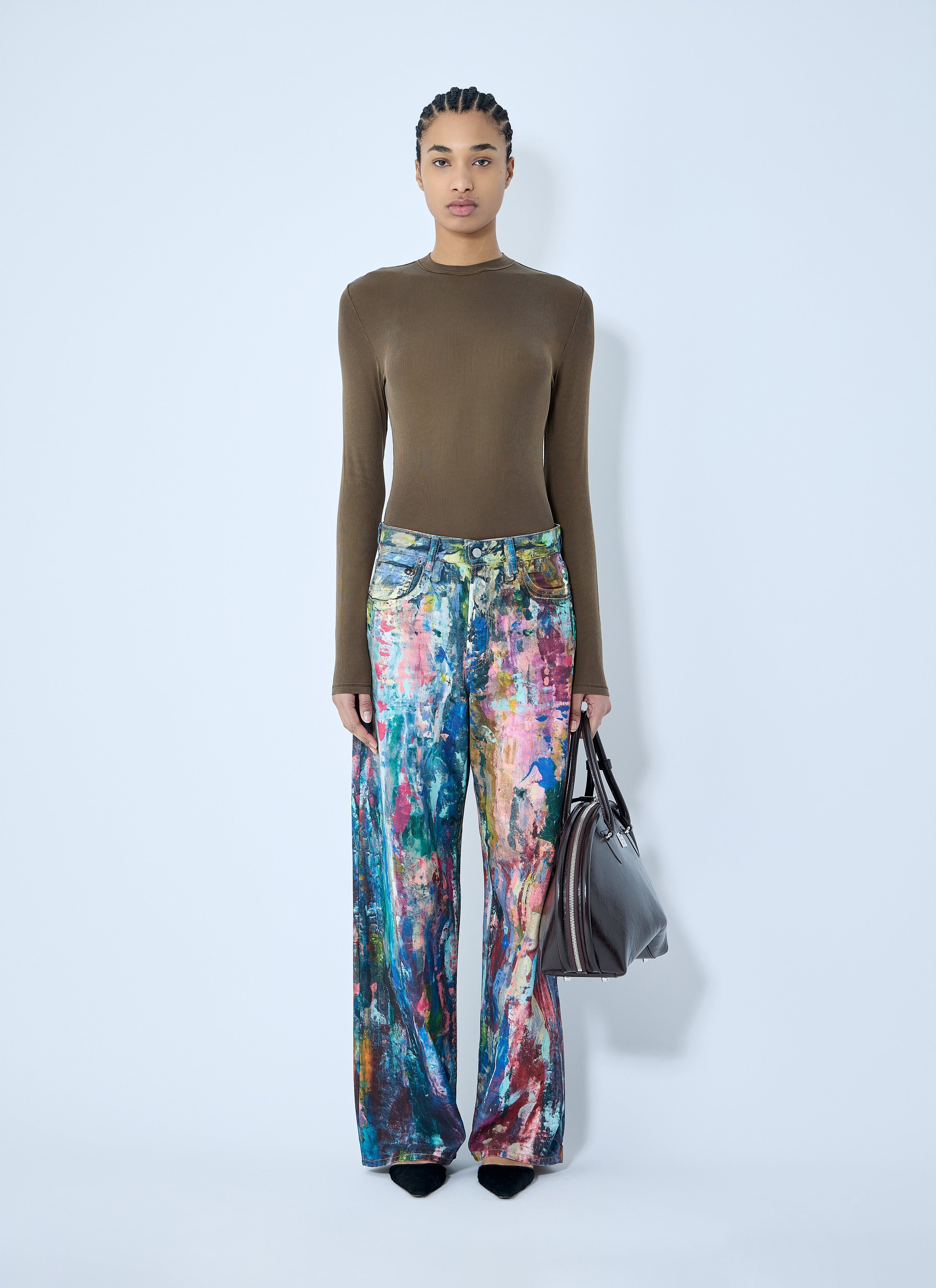 Acne Studios Women Slinky Rib T-Shirt