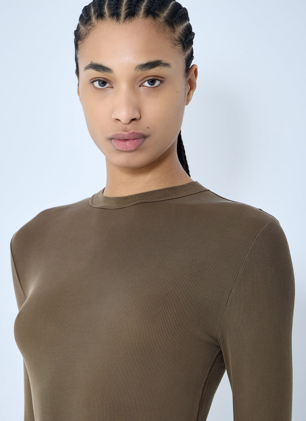 Acne Studios Women Slinky Rib T-Shirt