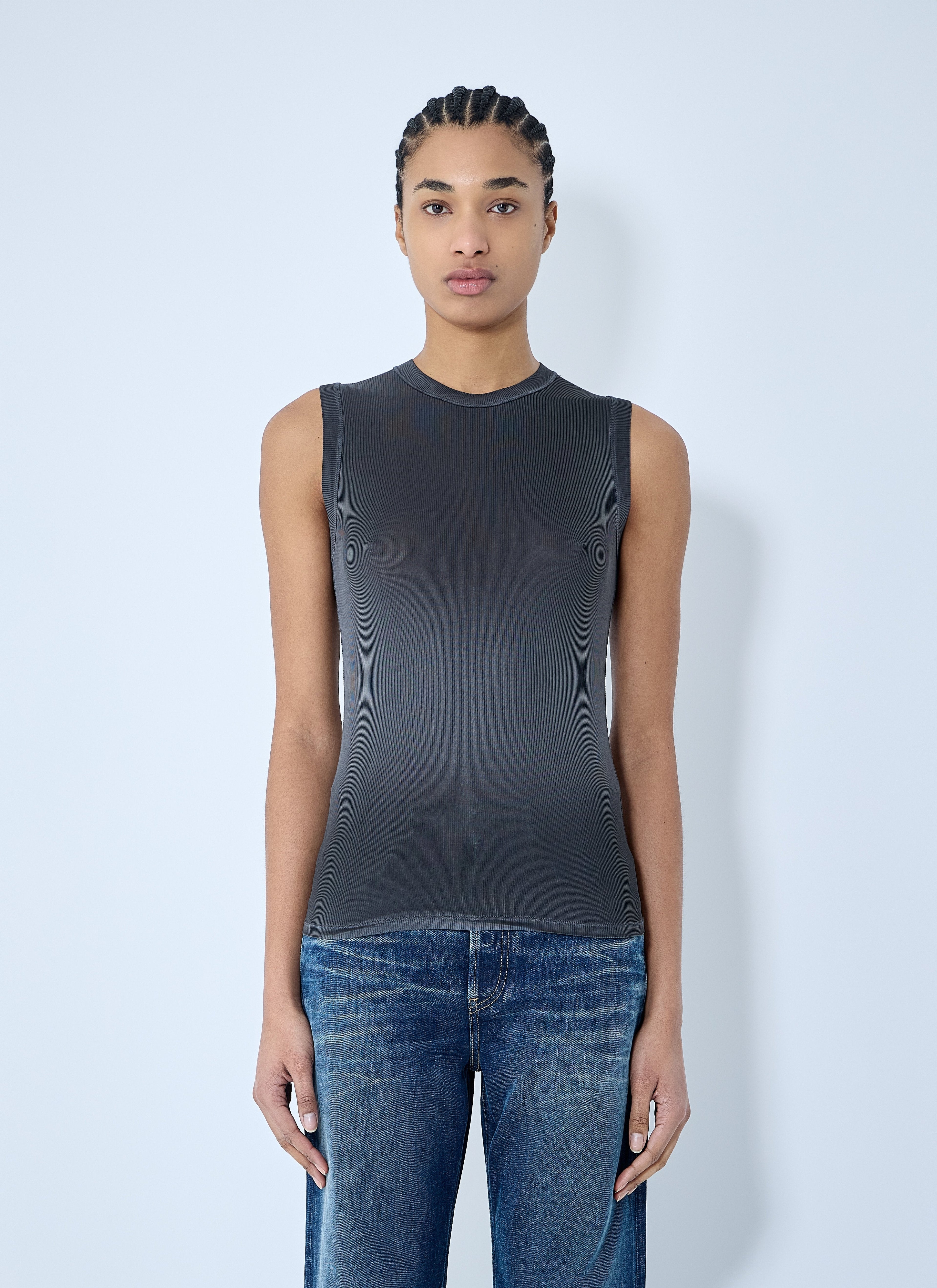 Acne Studios Women Logo Patch Tank Top