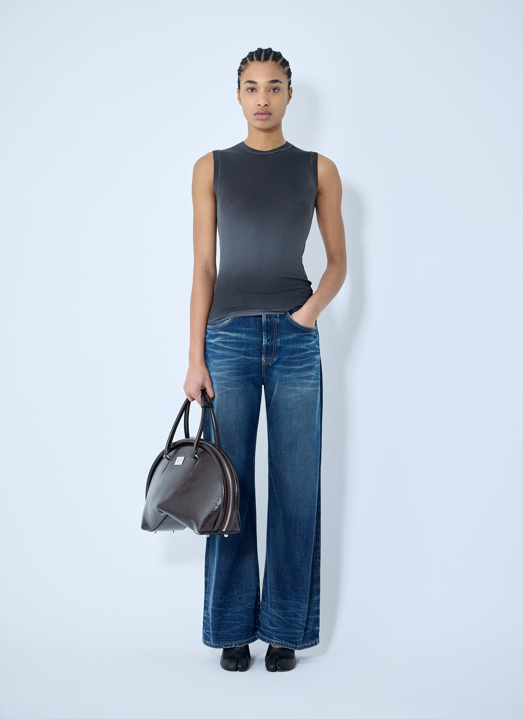 Acne Studios Women Logo Patch Tank Top