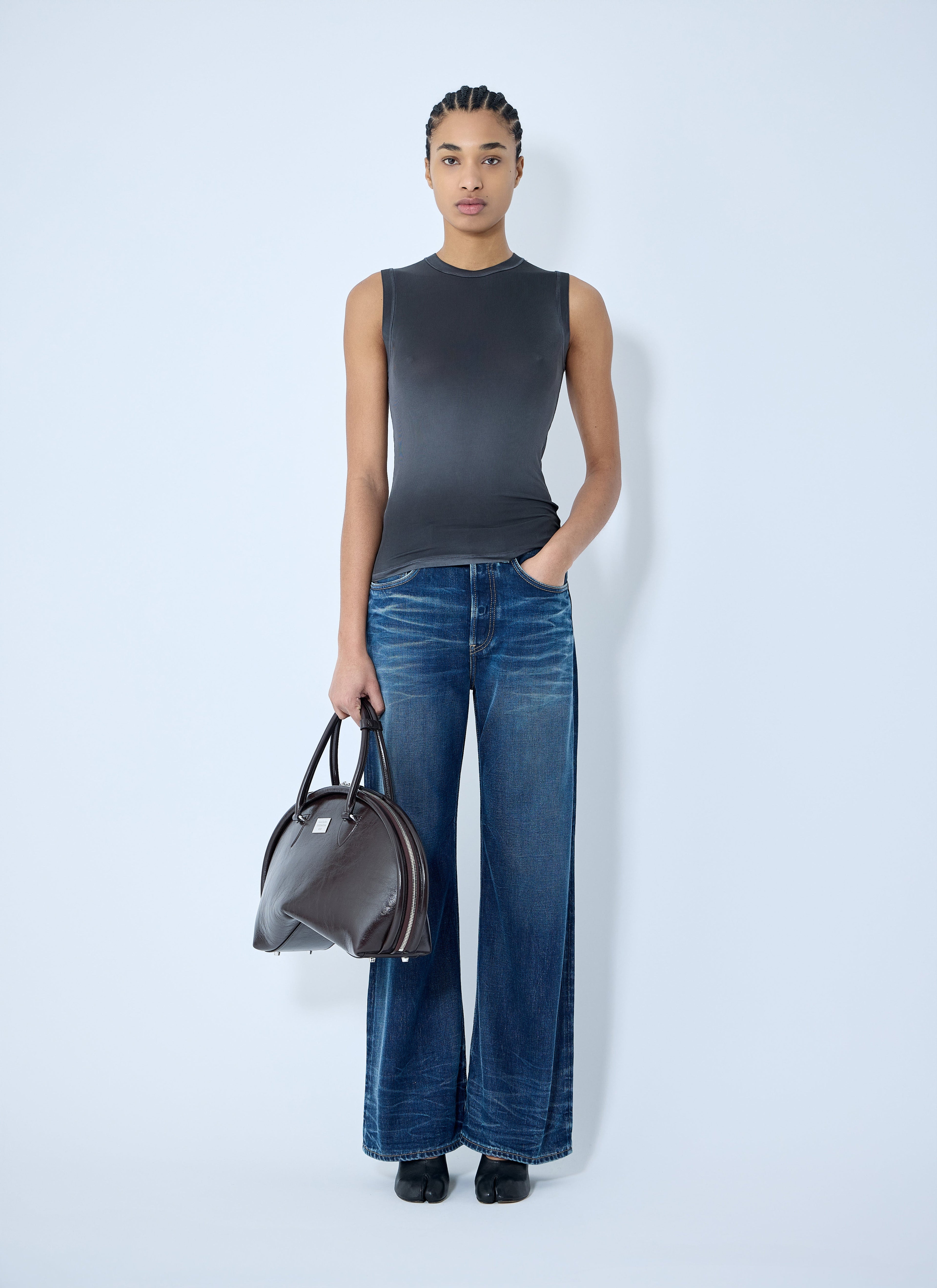 Acne Studios Women Logo Patch Tank Top