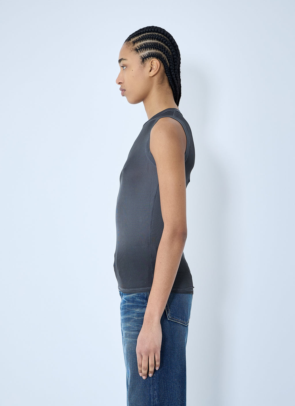 Acne Studios Women Logo Patch Tank Top