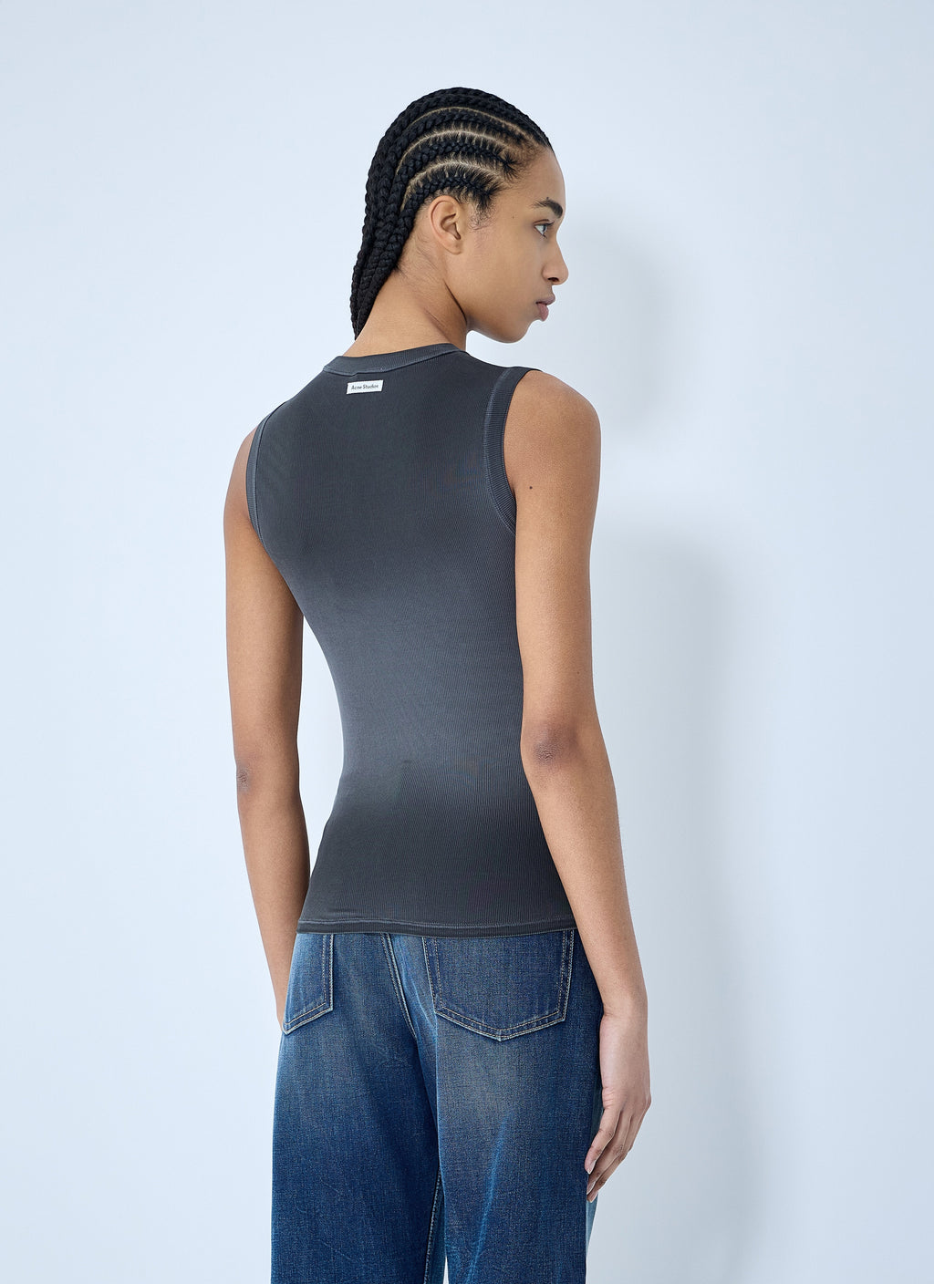 Acne Studios Women Logo Patch Tank Top