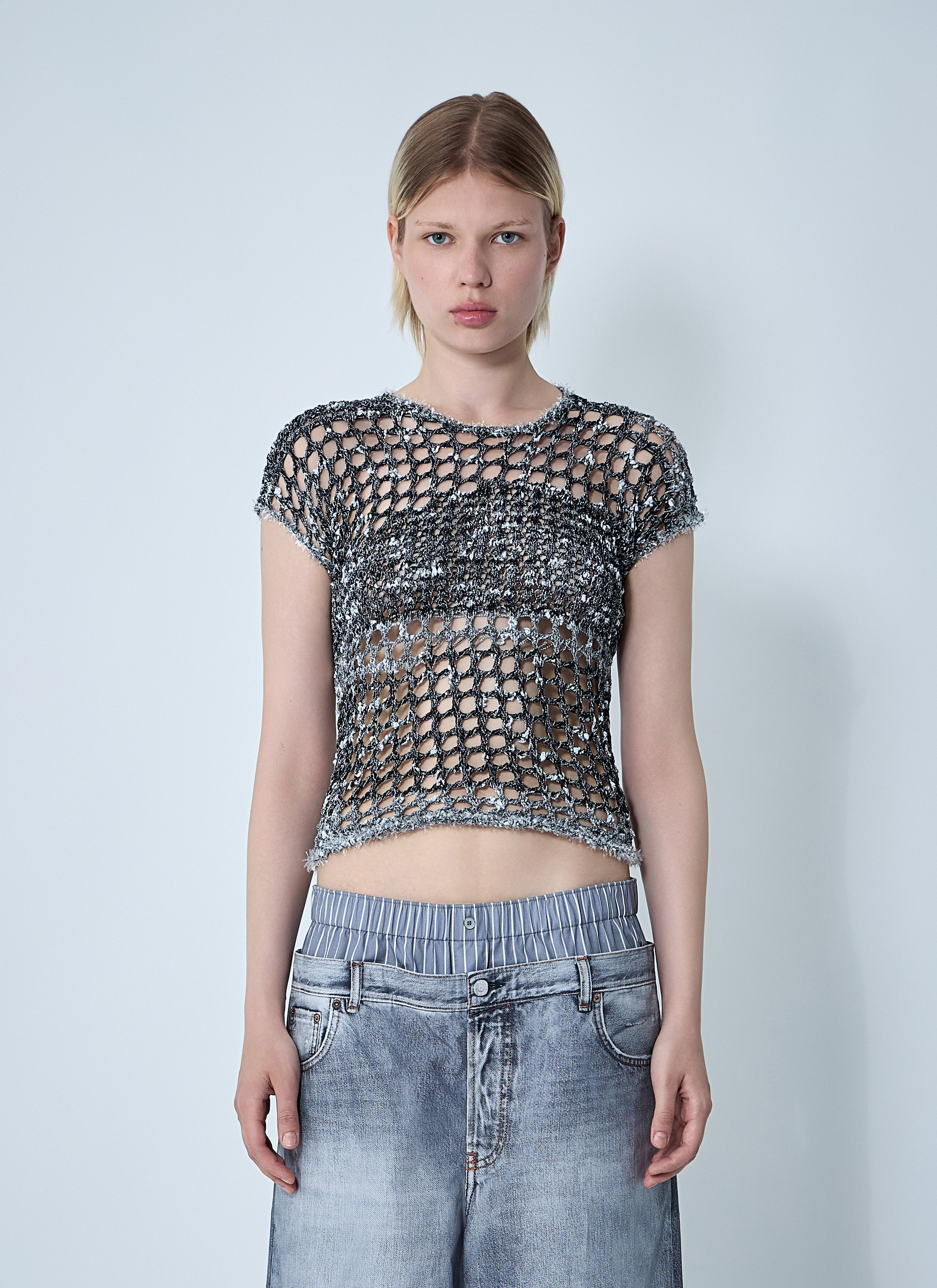 Acne Studios Women Crochet Top