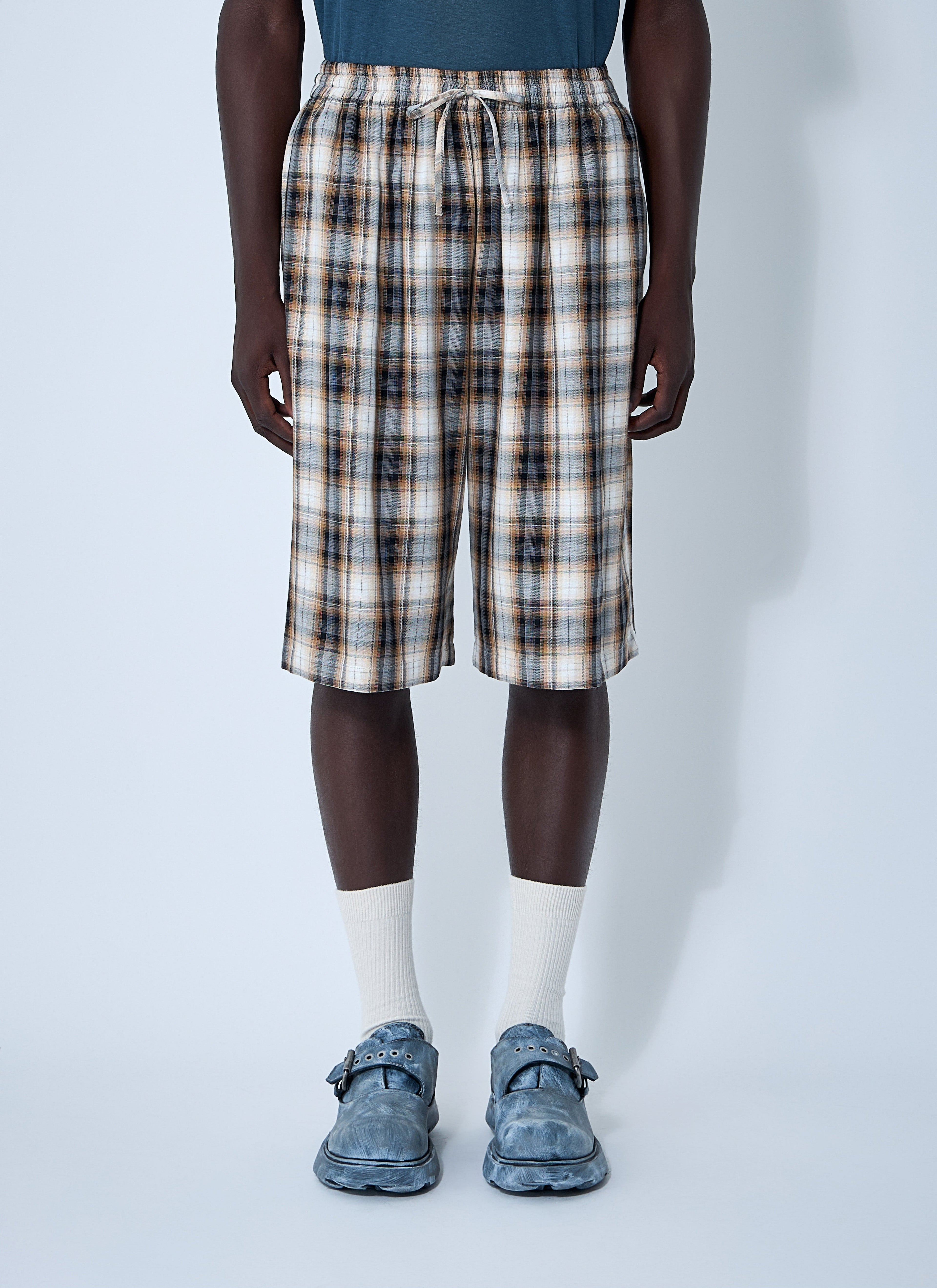 Acne Studios Women Check Shorts