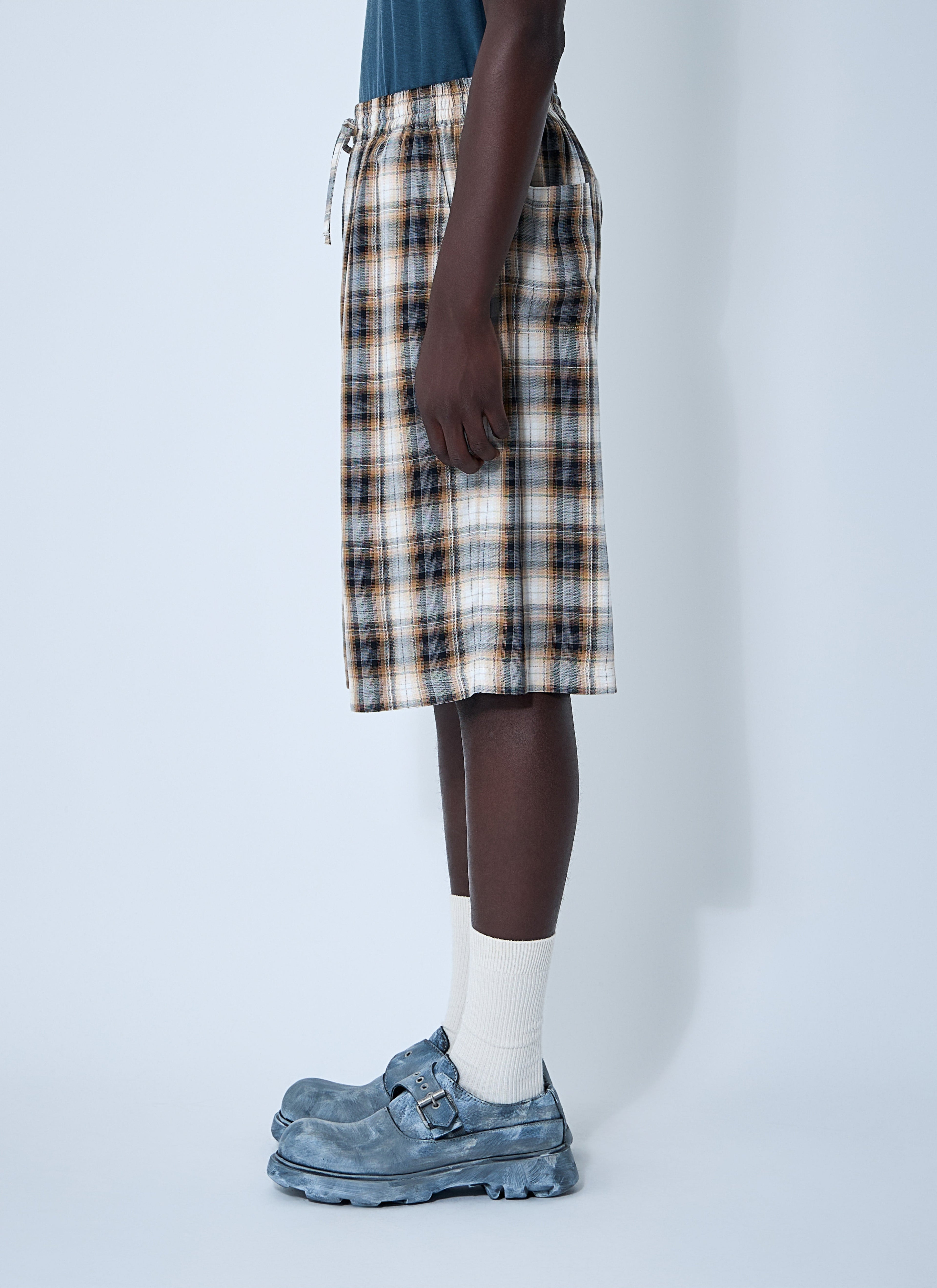 Acne Studios Women Check Shorts