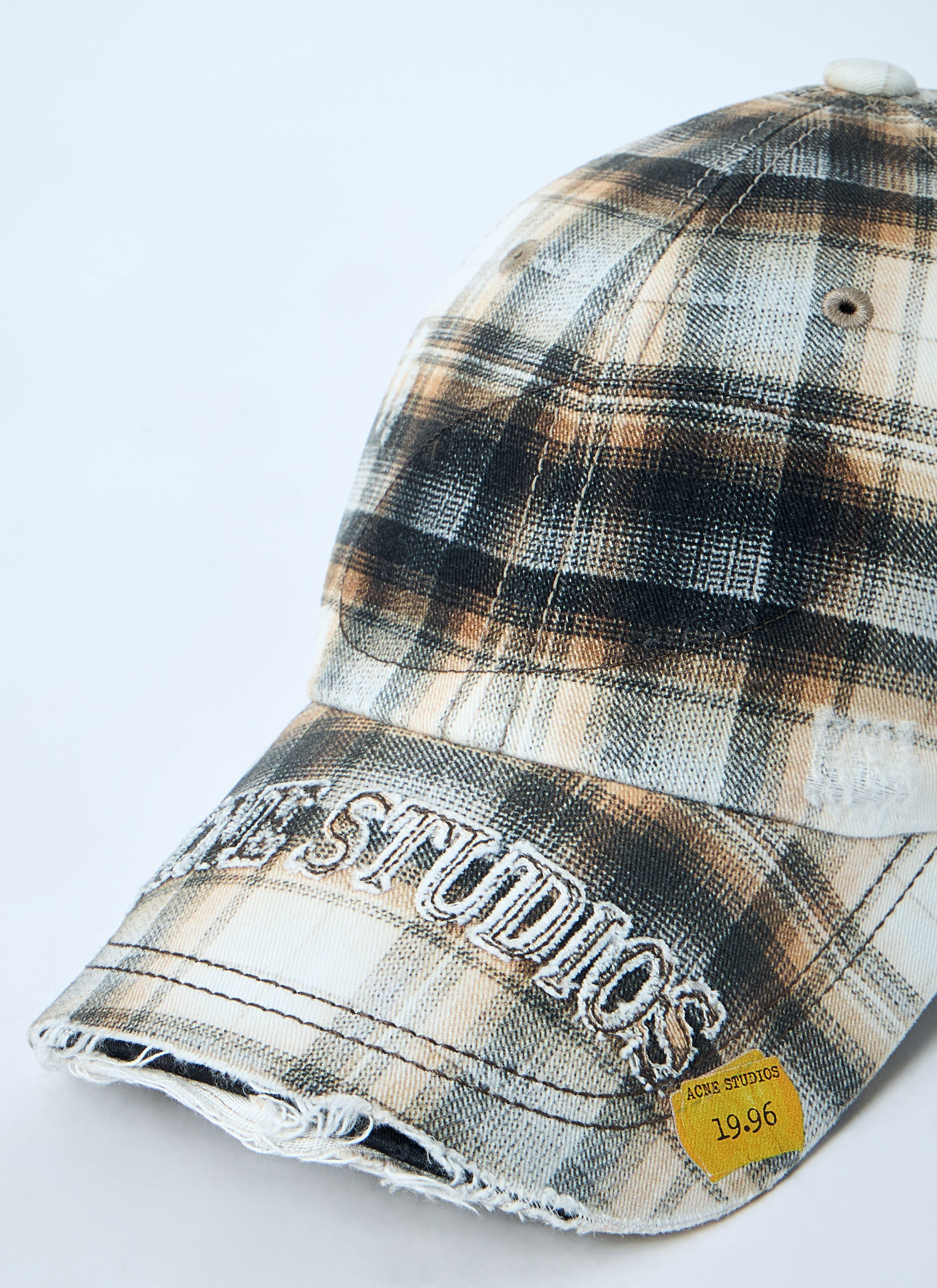 Acne Studios Men Logo Motif Baseball Cap