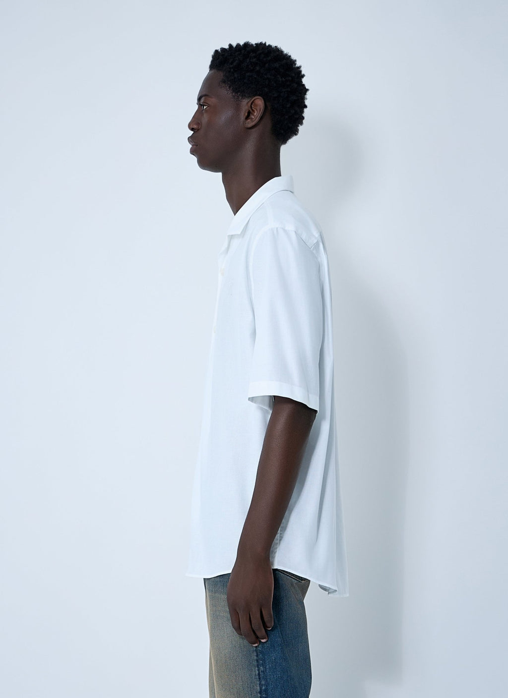 Acne Studios Men Logo Embroidery Shirt - EZE Fashion®