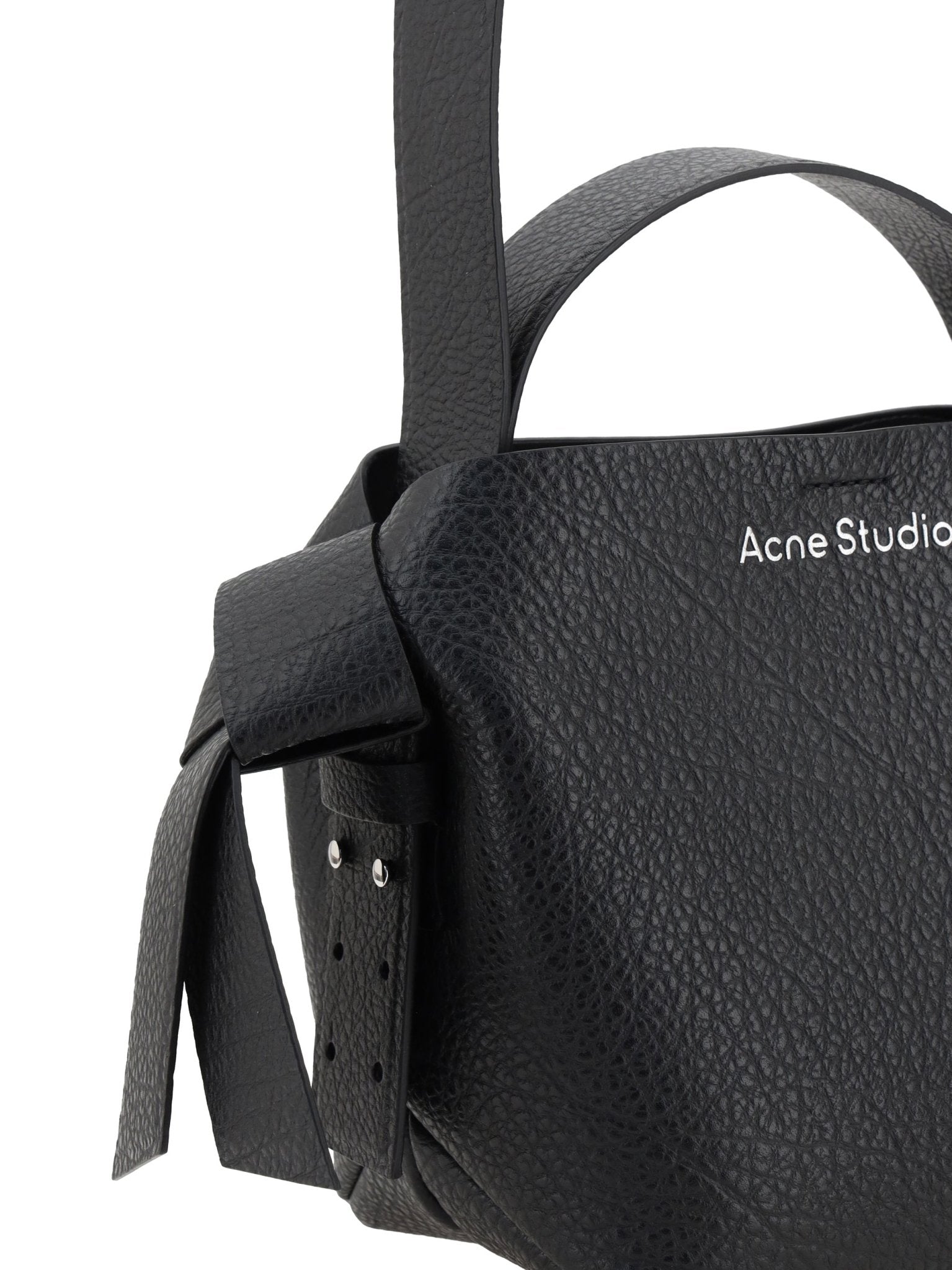 Acne Studios Women Mini Shoulder Bag With Musubi Knot - EZE Fashion®