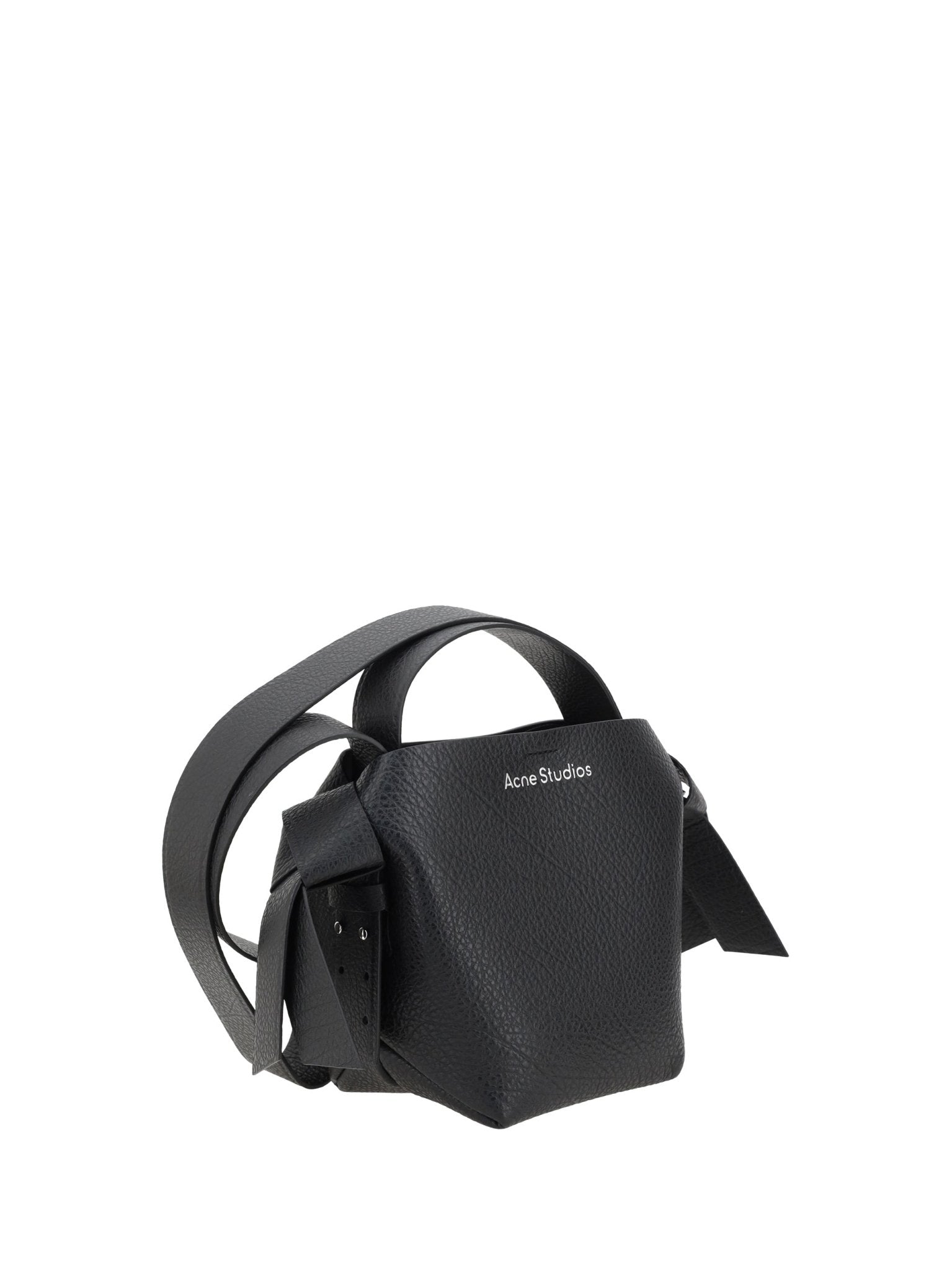 Acne Studios Women Mini Shoulder Bag With Musubi Knot - EZE Fashion®