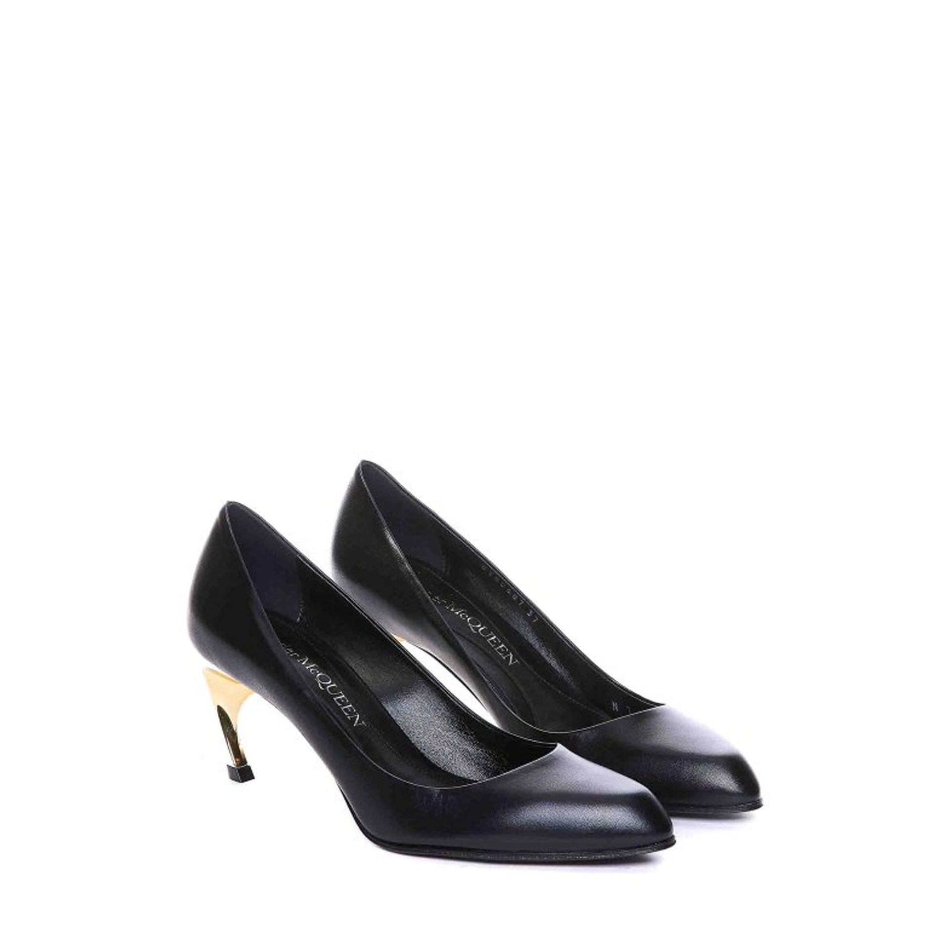 Alexander Mcqueen Armadillo Leather Pumps Women - EZE Fashion®