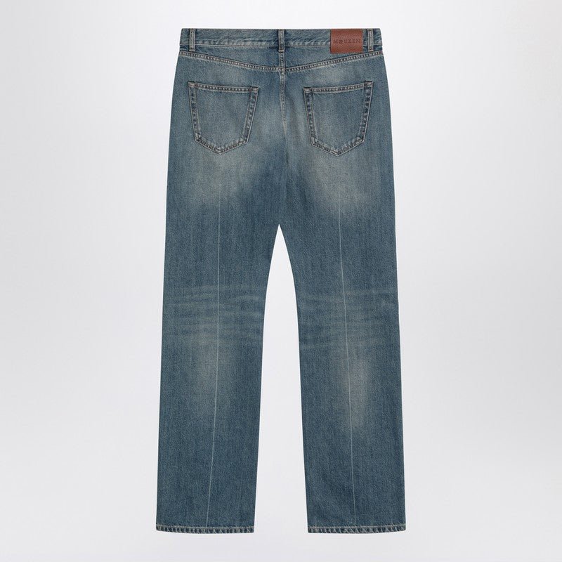 Alexander Mcqueen Faded Blue Jeans Men - EZE Fashion®