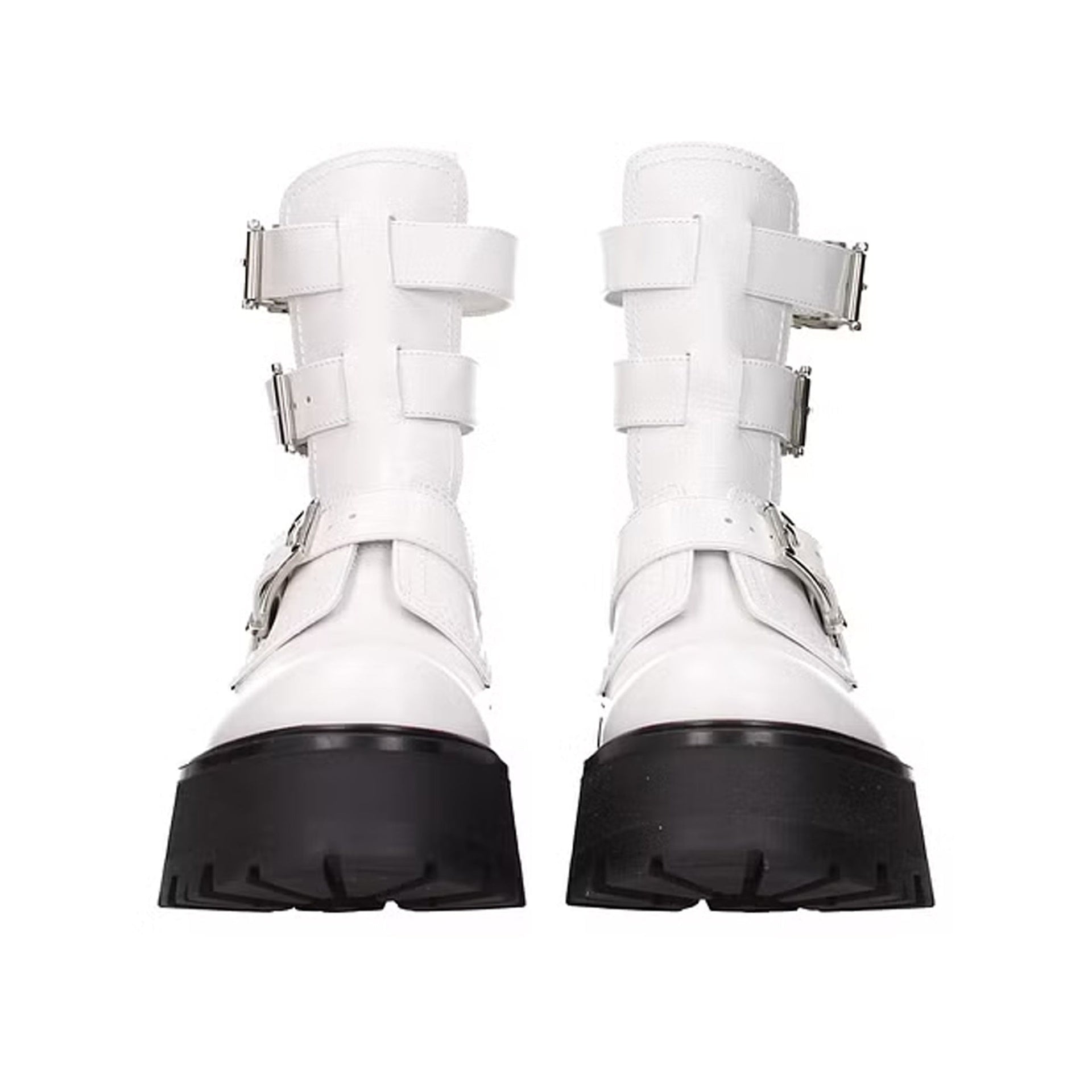 Alexander Mcqueen Leather Ankle Boots Women - EZE Fashion®