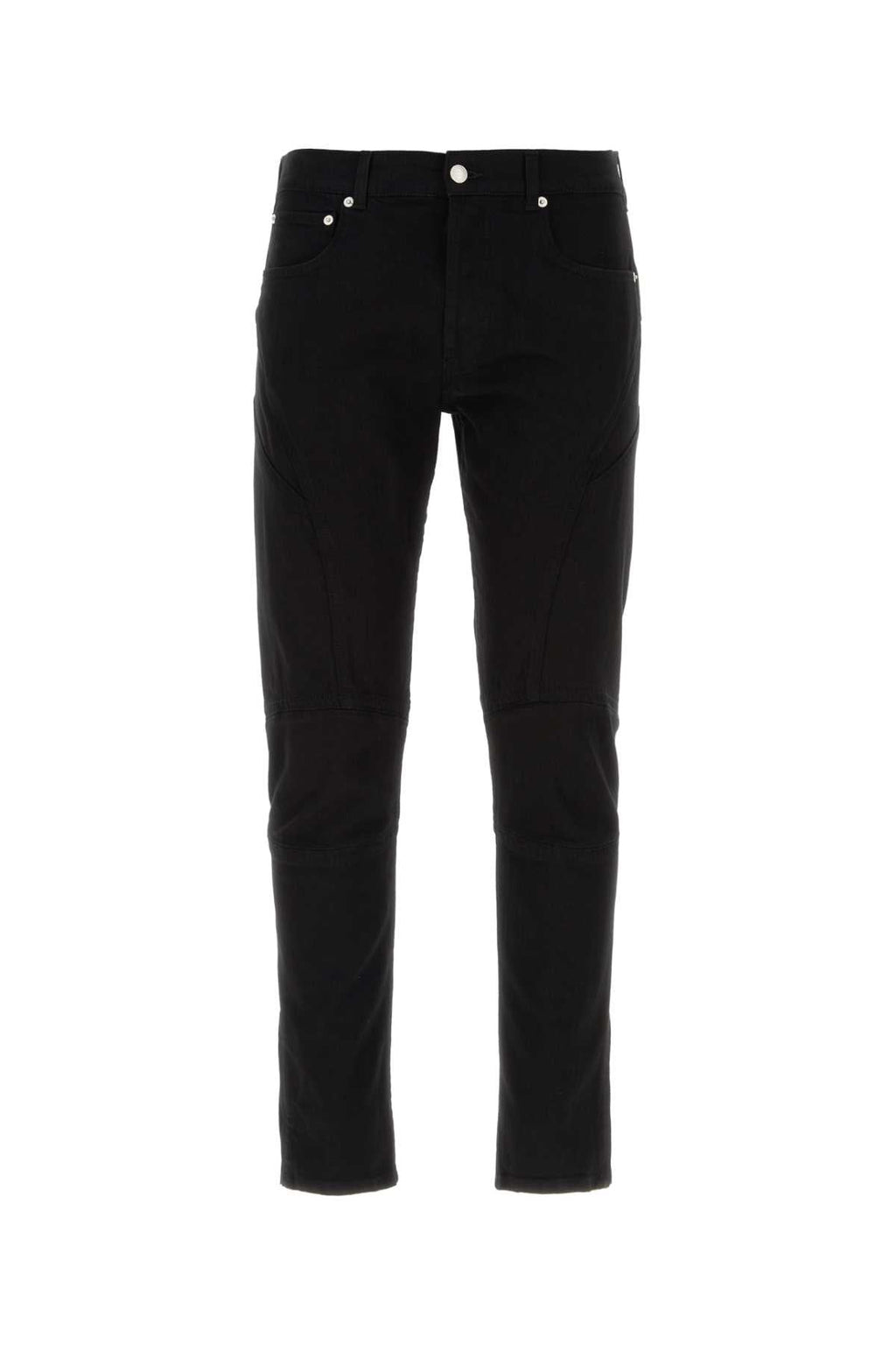 Alexander Mcqueen Men Black Stretch Denim Jeans - EZE Fashion®