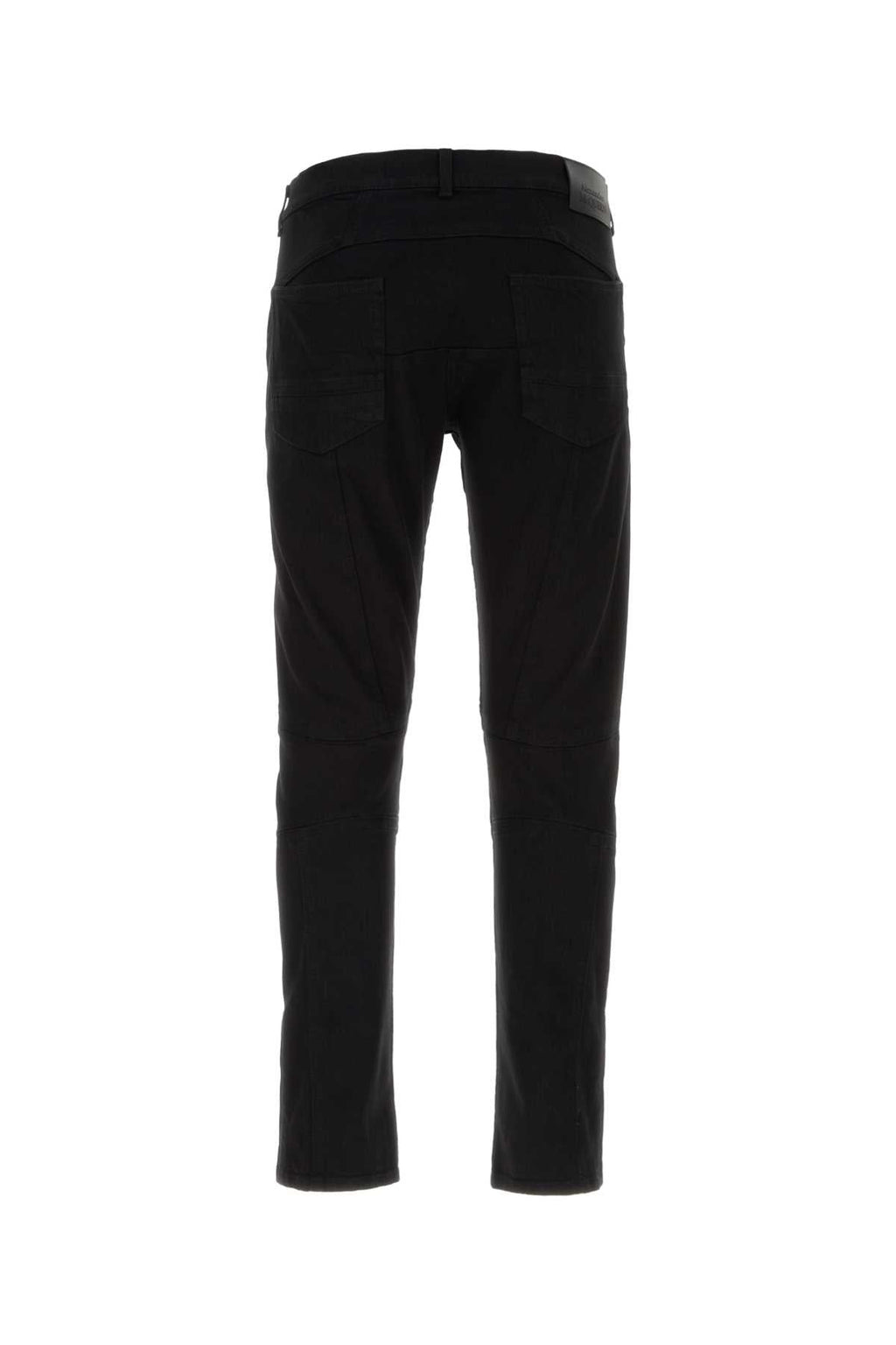 Alexander Mcqueen Men Black Stretch Denim Jeans - EZE Fashion®