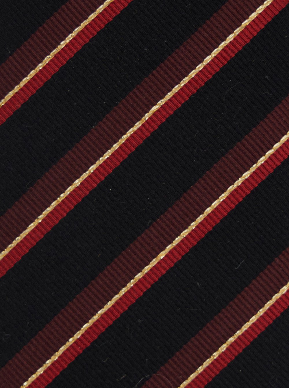 Alexander Mcqueen Men Multicolor Tie With Striped Motif In Wool Man - EZE Fashion®