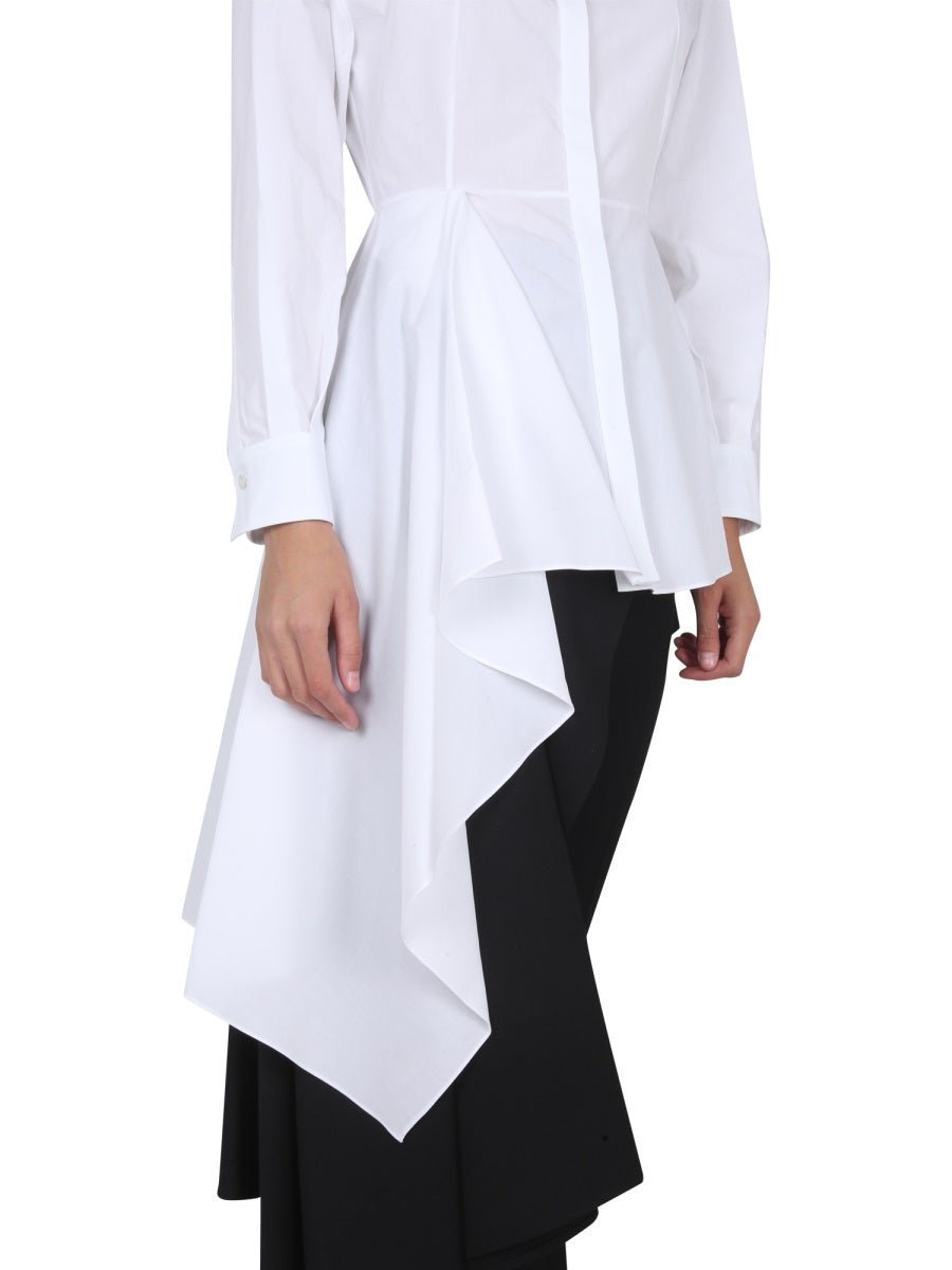 Alexander Mcqueen Women Asymmetric Shirt - EZE Fashion®