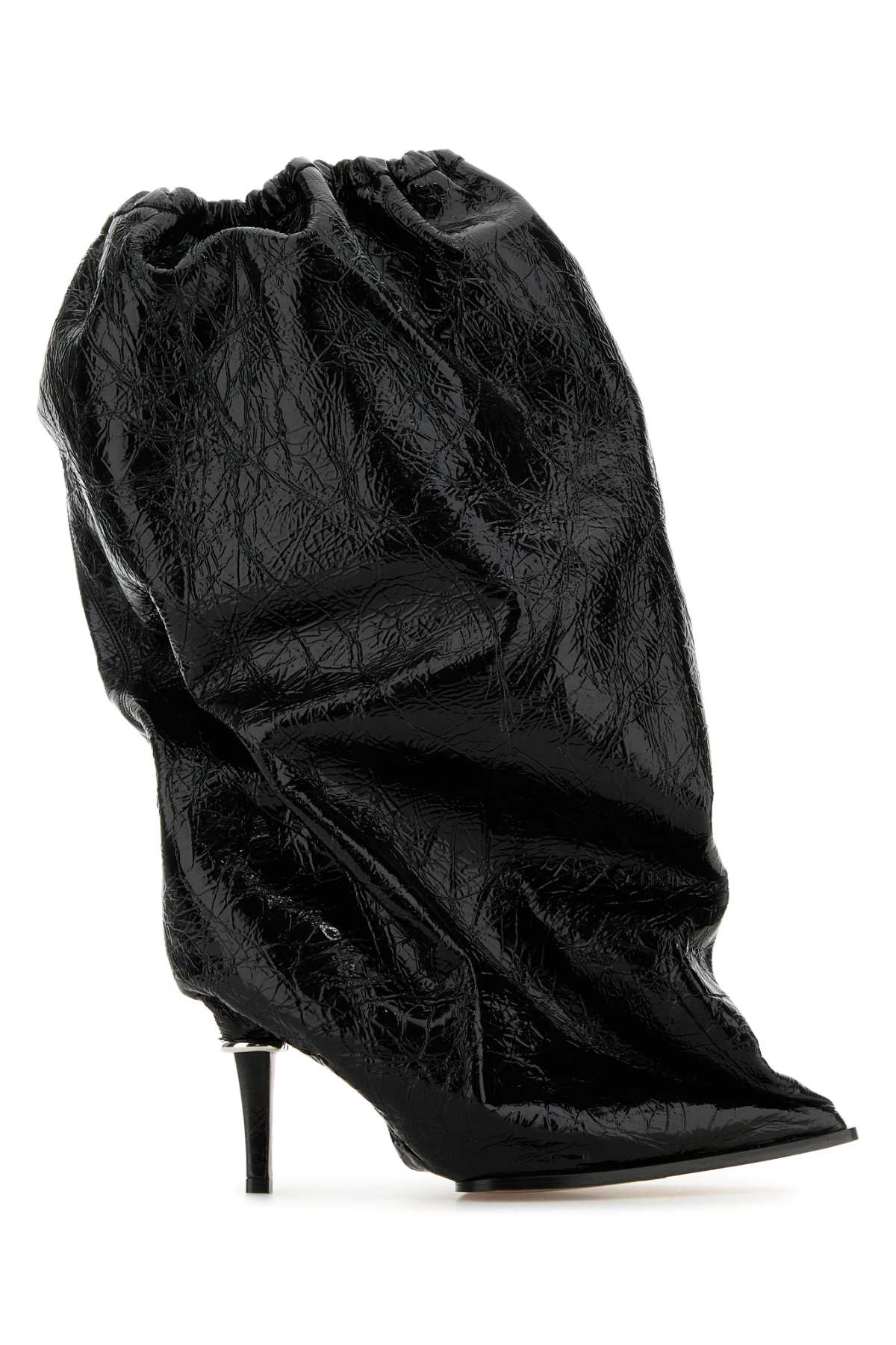 Alexander Mcqueen Women Black Leather Ankle Boots - EZE Fashion®