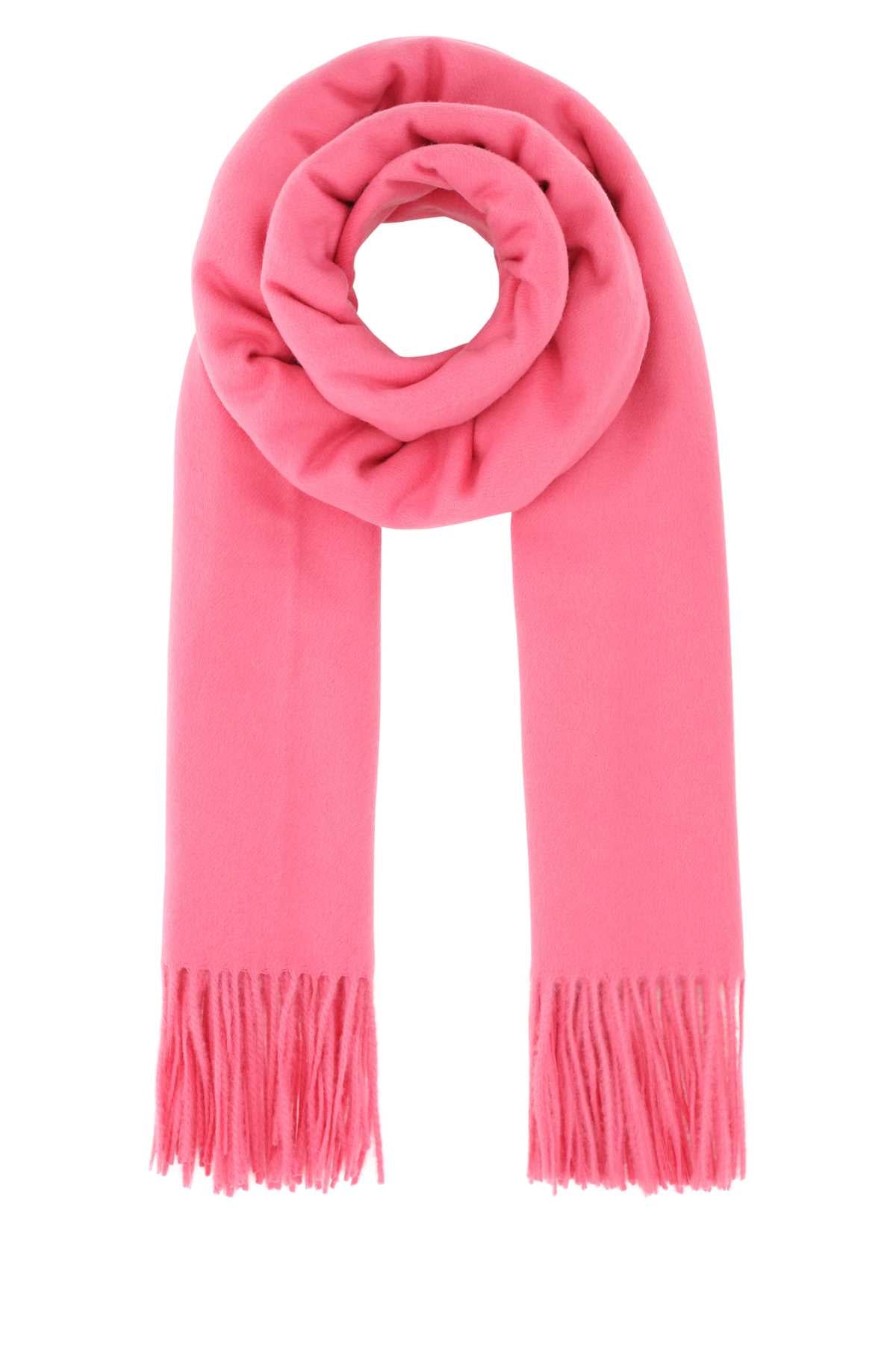 Alexander Mcqueen Women Pink Cashmere Blend Scarf - EZE Fashion®