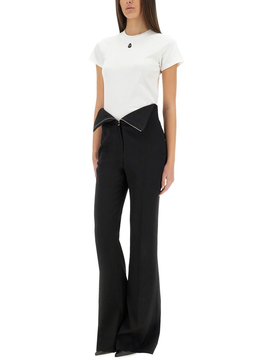 Alexander Mcqueen Women T-Shirt With "Skull" Embroidery - EZE Fashion®