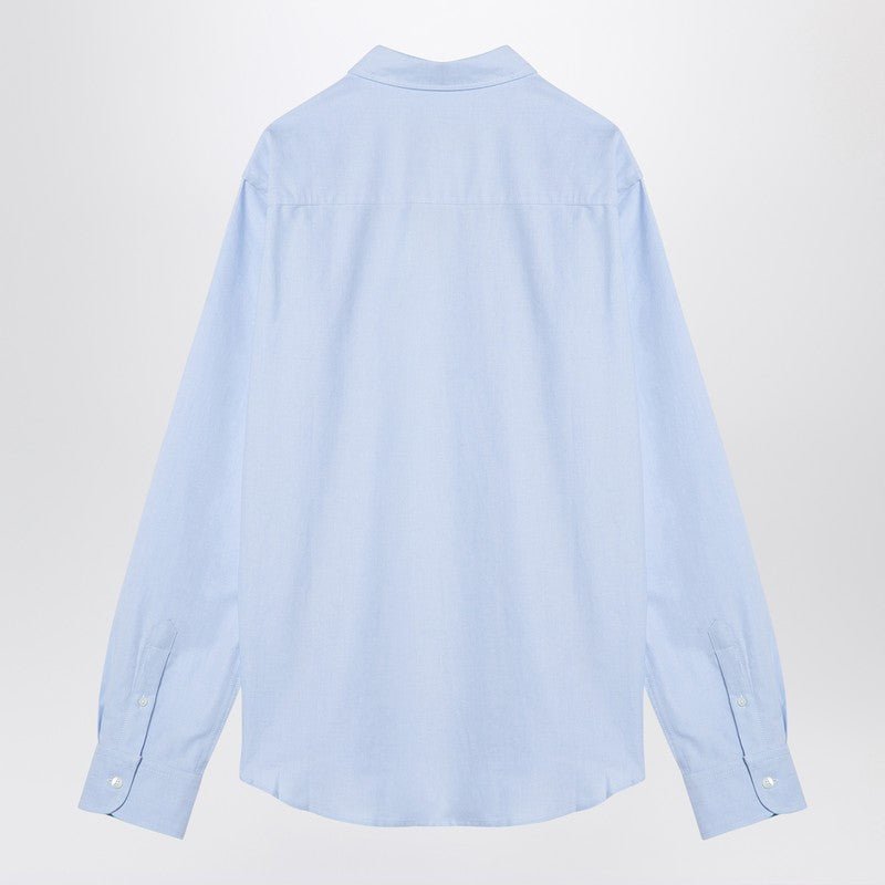 Ami Paris Light Blue Ami De Coeur Shirt Men - EZE Fashion®