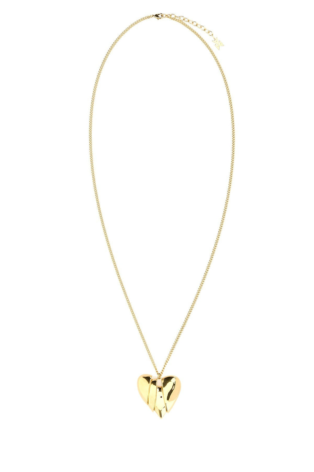 Amina Muaddi Women Heartbreaker Necklace Gold Base - EZE Fashion®