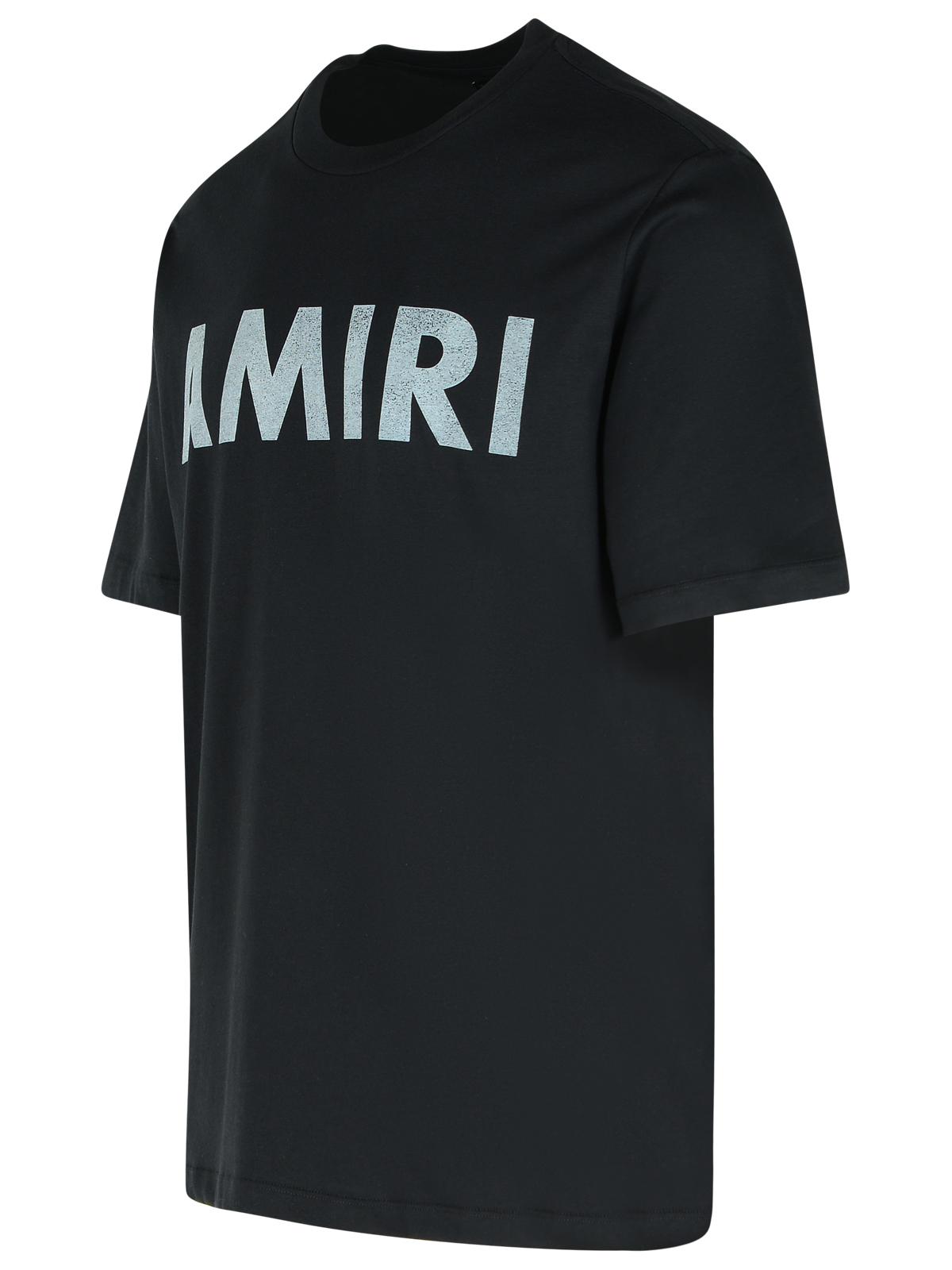 Amiri Black Cotton T-Shirt Men - EZE Fashion®
