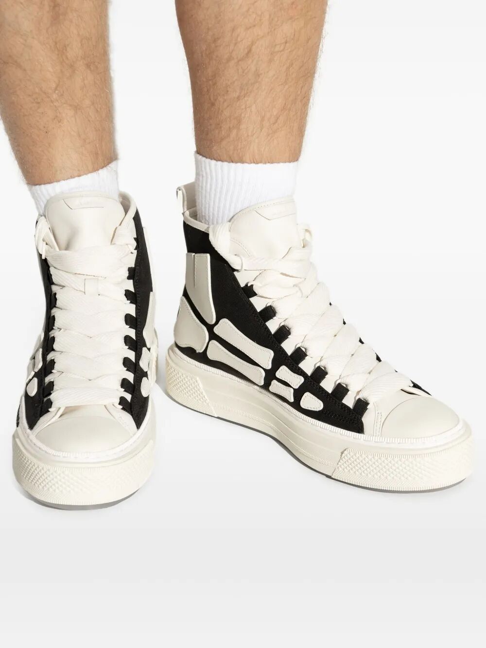 Amiri Men "Skel Court High" Sneakers - EZE Fashion®