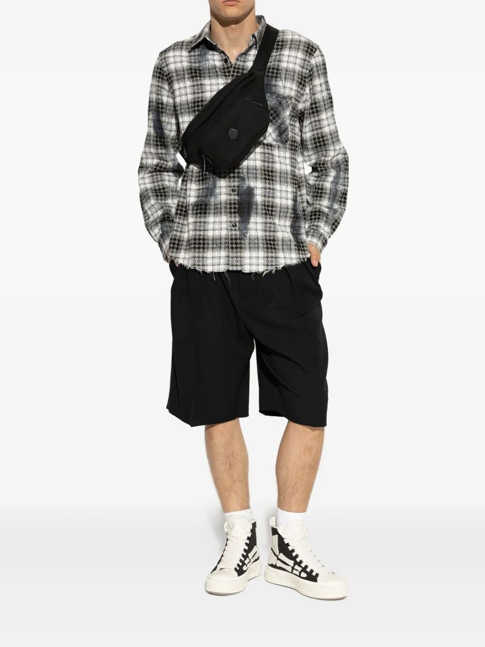 Amiri Men "Skel Court High" Sneakers - EZE Fashion®