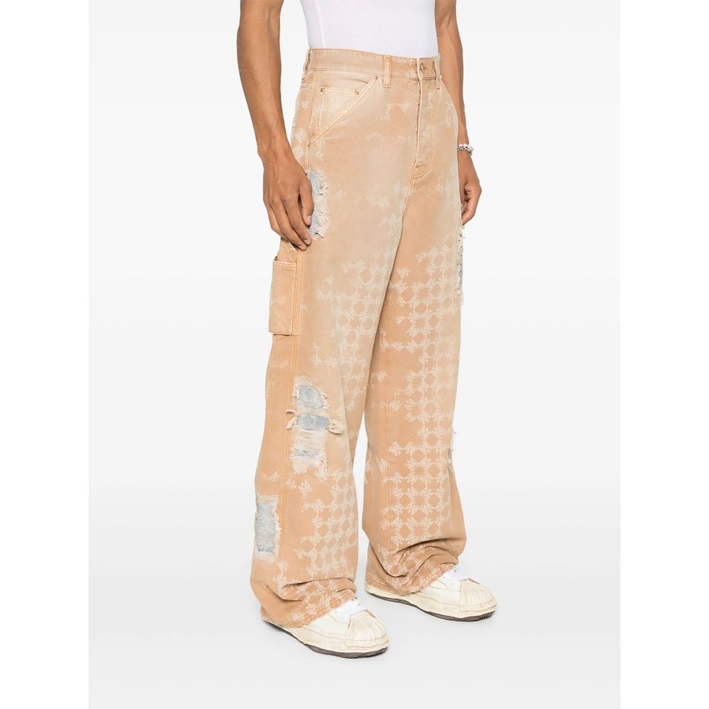 Amiri Neutrals Denim - Regular & Straight - Leg Jeans Men - EZE Fashion®