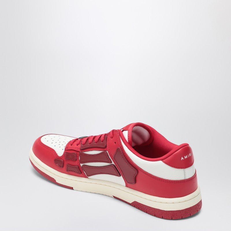 Amiri Sneaker Skel Top Low Red/White Men - EZE Fashion®