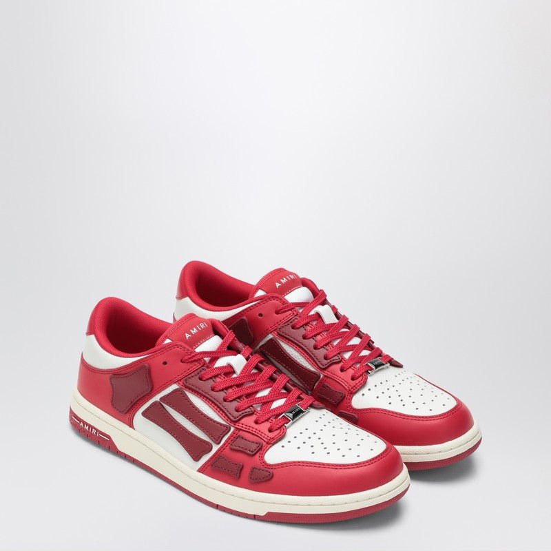 Amiri Sneaker Skel Top Low Red/White Men - EZE Fashion®
