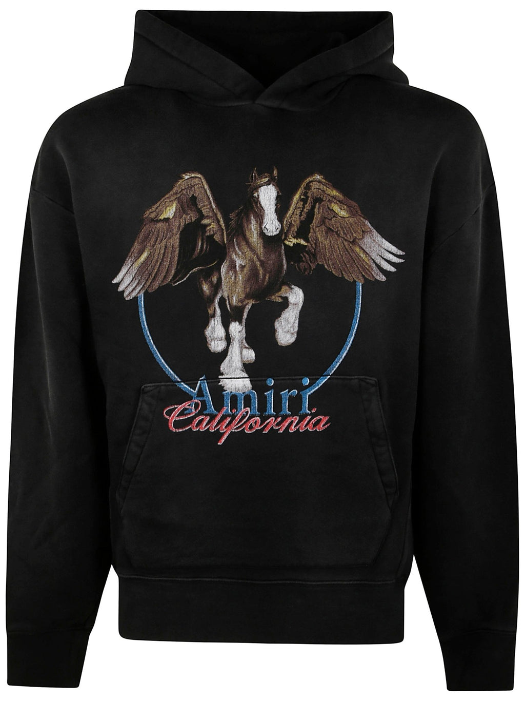 Amiri Unisex Vintage Wash Pegasus Os Hoodie - EZE Fashion®