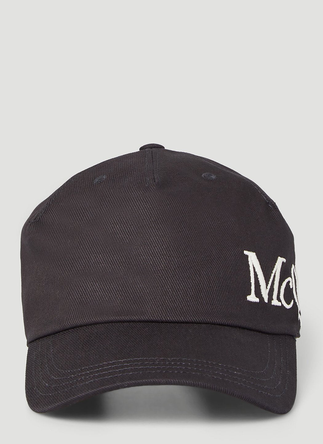Alexander Mcqueen Men Embroidered-Logo Baseball Cap