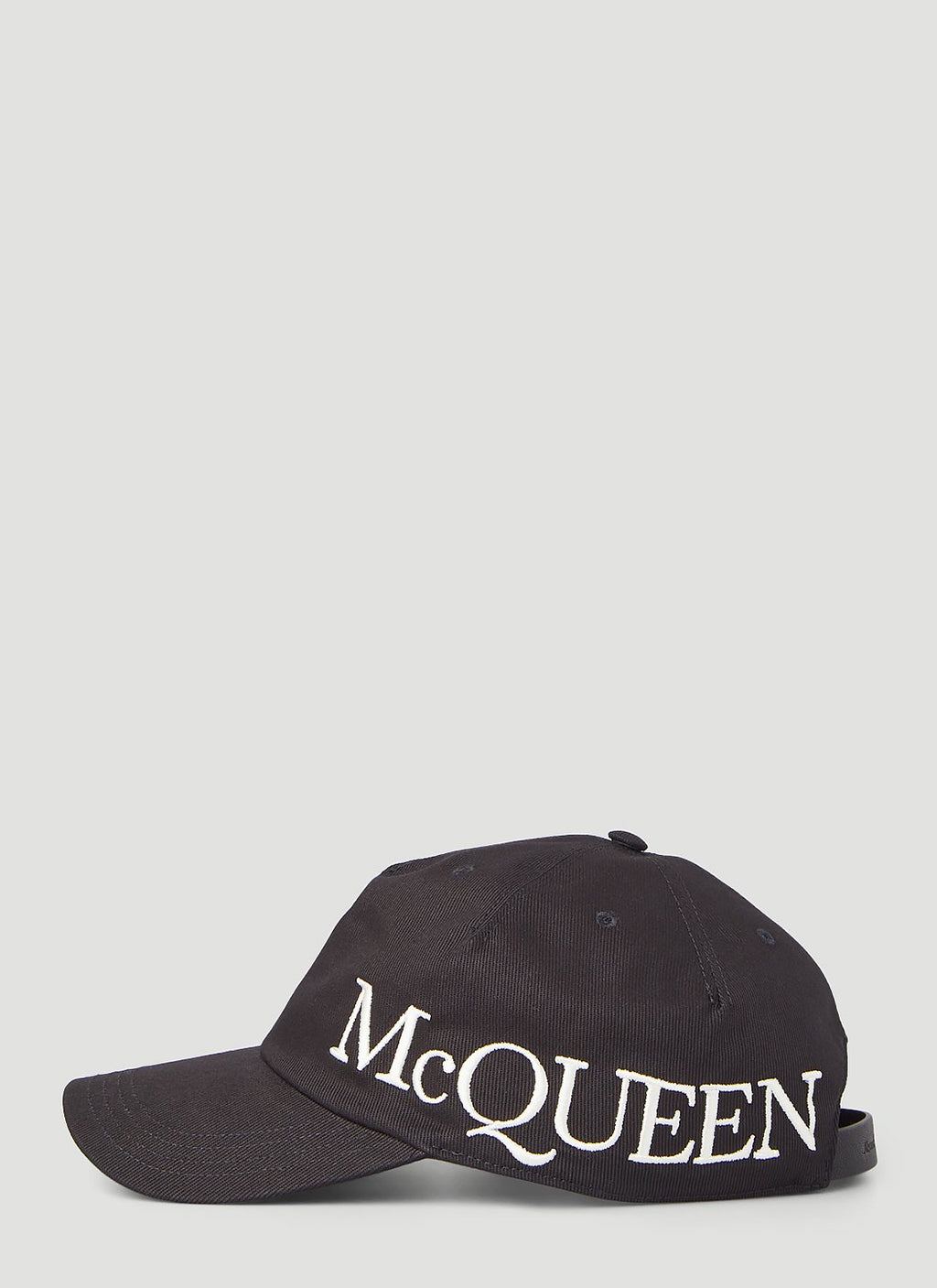 Alexander Mcqueen Men Embroidered-Logo Baseball Cap