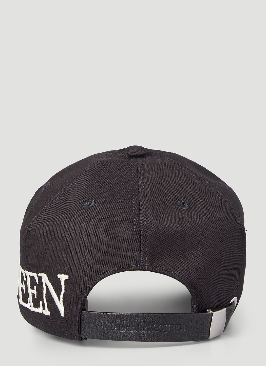 Alexander Mcqueen Men Embroidered-Logo Baseball Cap