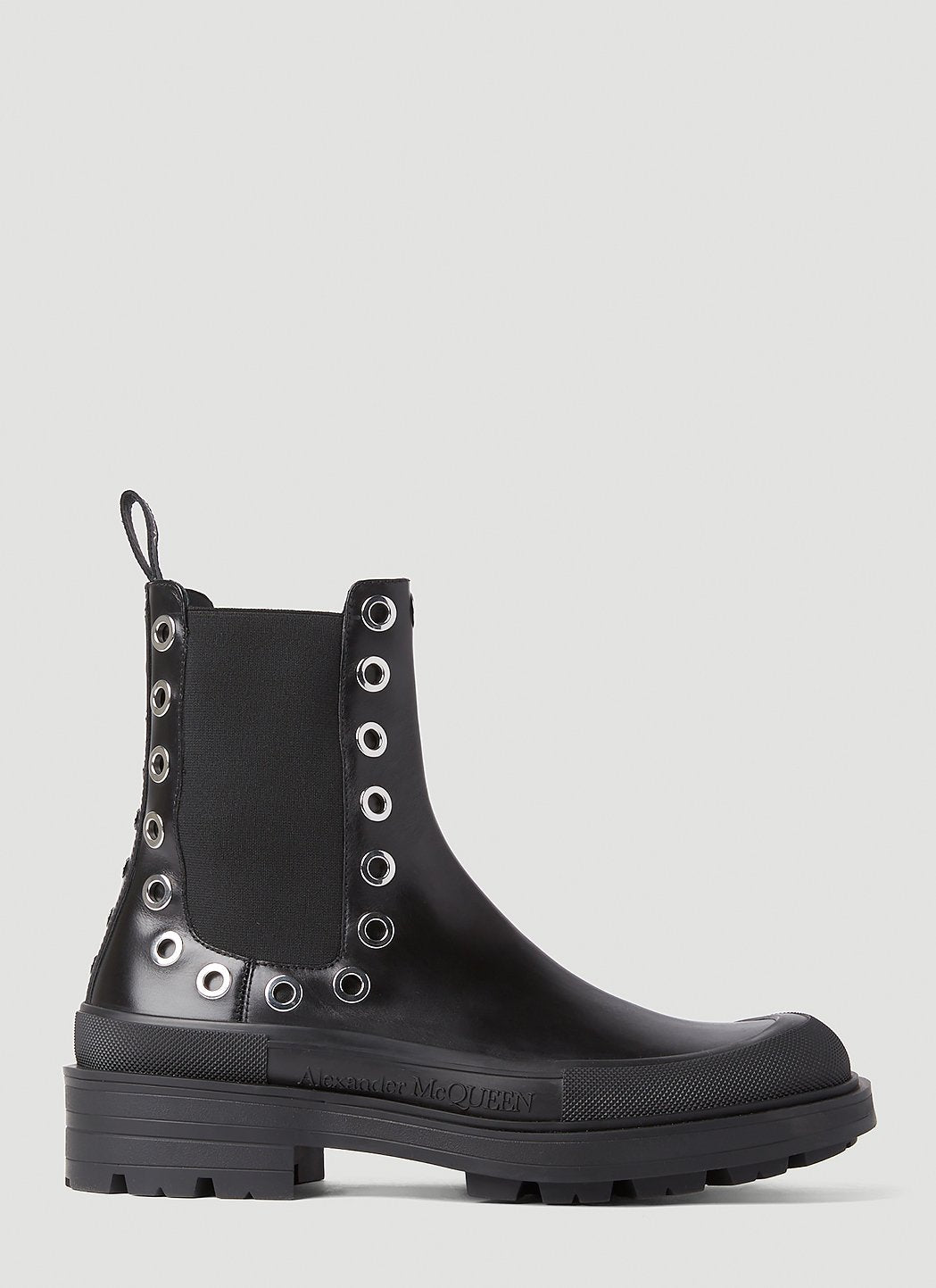 Alexander Mcqueen Men Eyelet Boots
