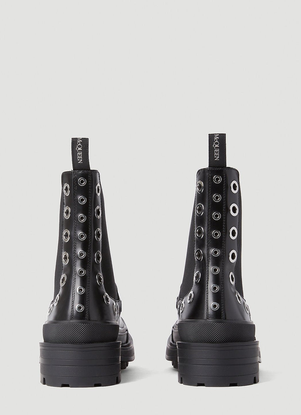 Alexander Mcqueen Men Eyelet Boots